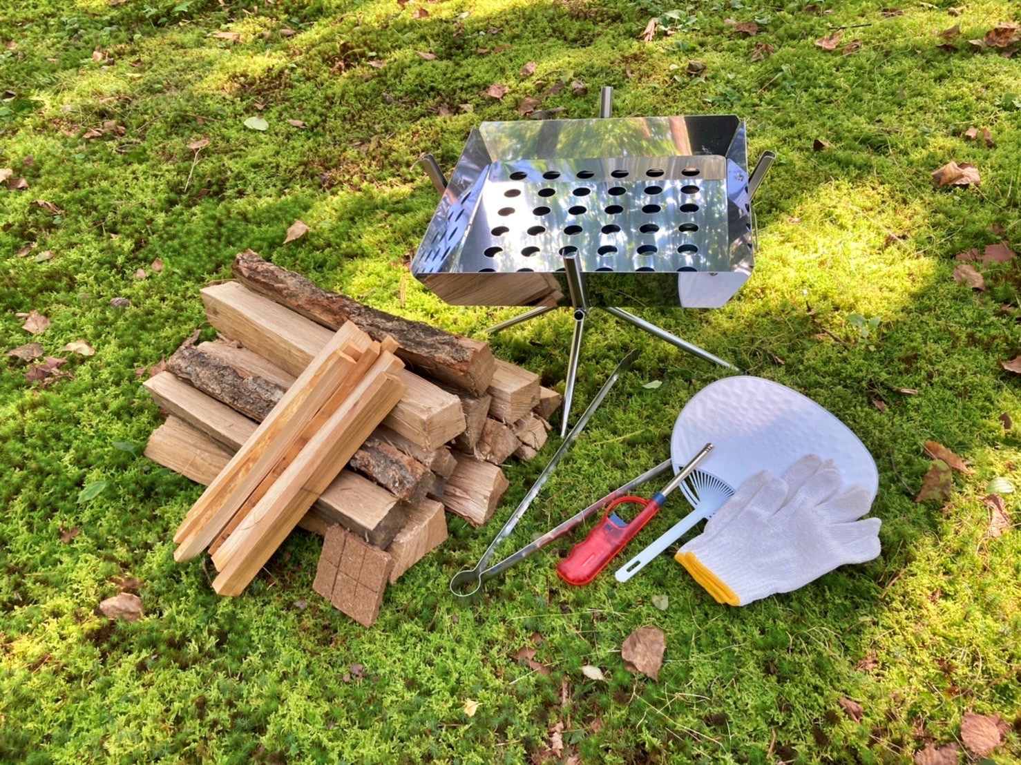 焚き火セットレンタル