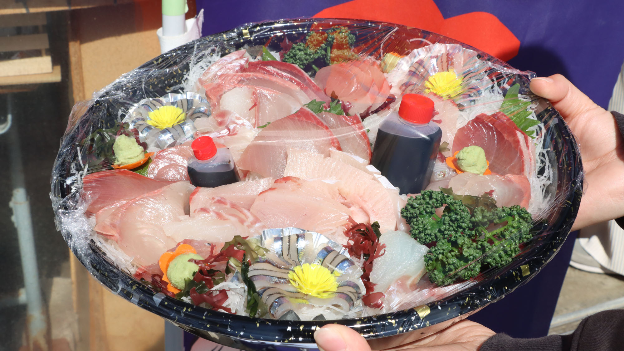 五島の海を味わえるぷっりぷりのお刺身