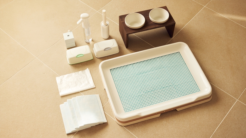 [愛犬専用アメニティ]Dog Friendly Cottageには、愛犬専用のアメニティが充実。