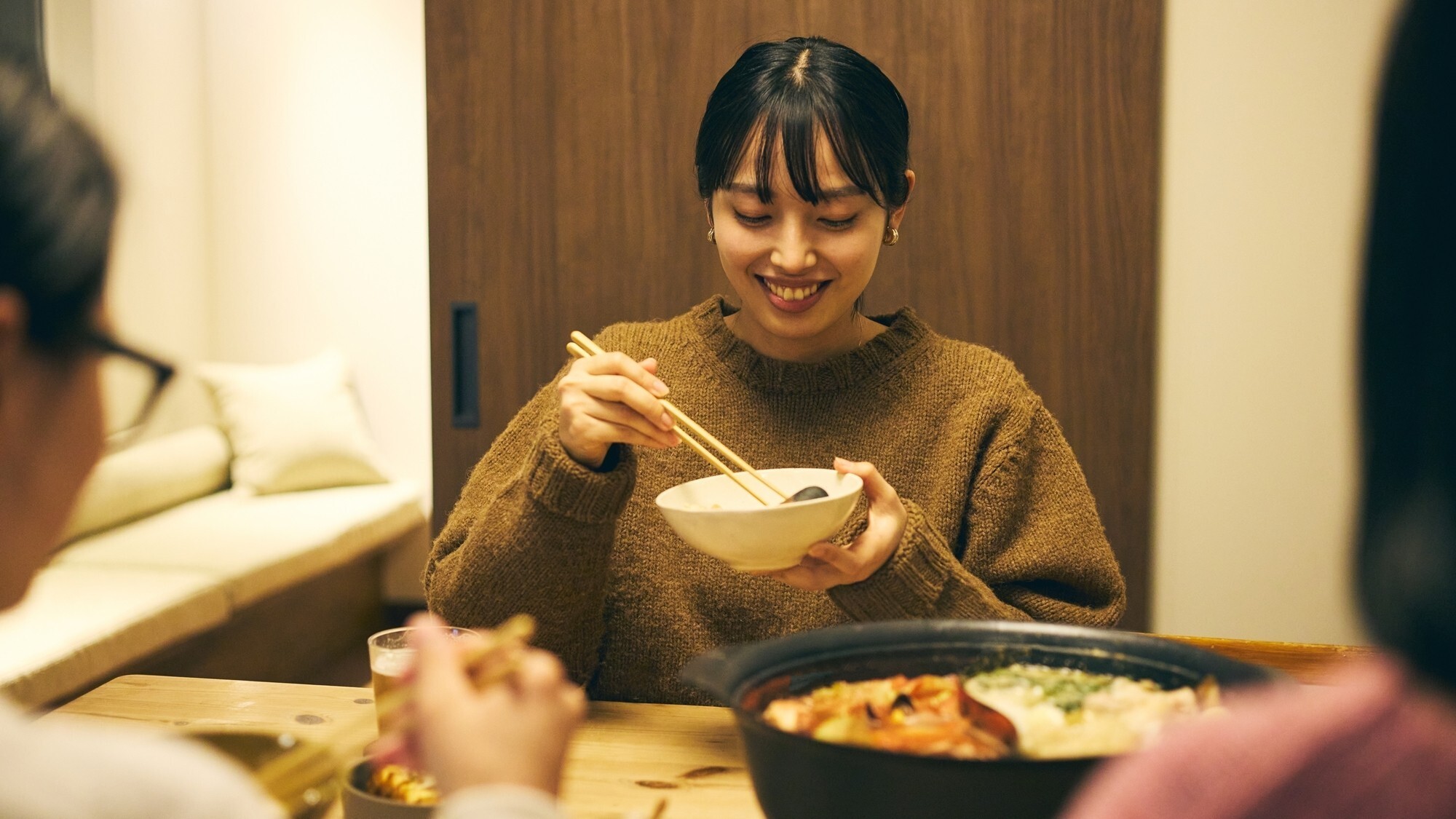 [夕食/2食鍋]ご自身でひと手間加えて出来上がった食事をご堪能いただけます。