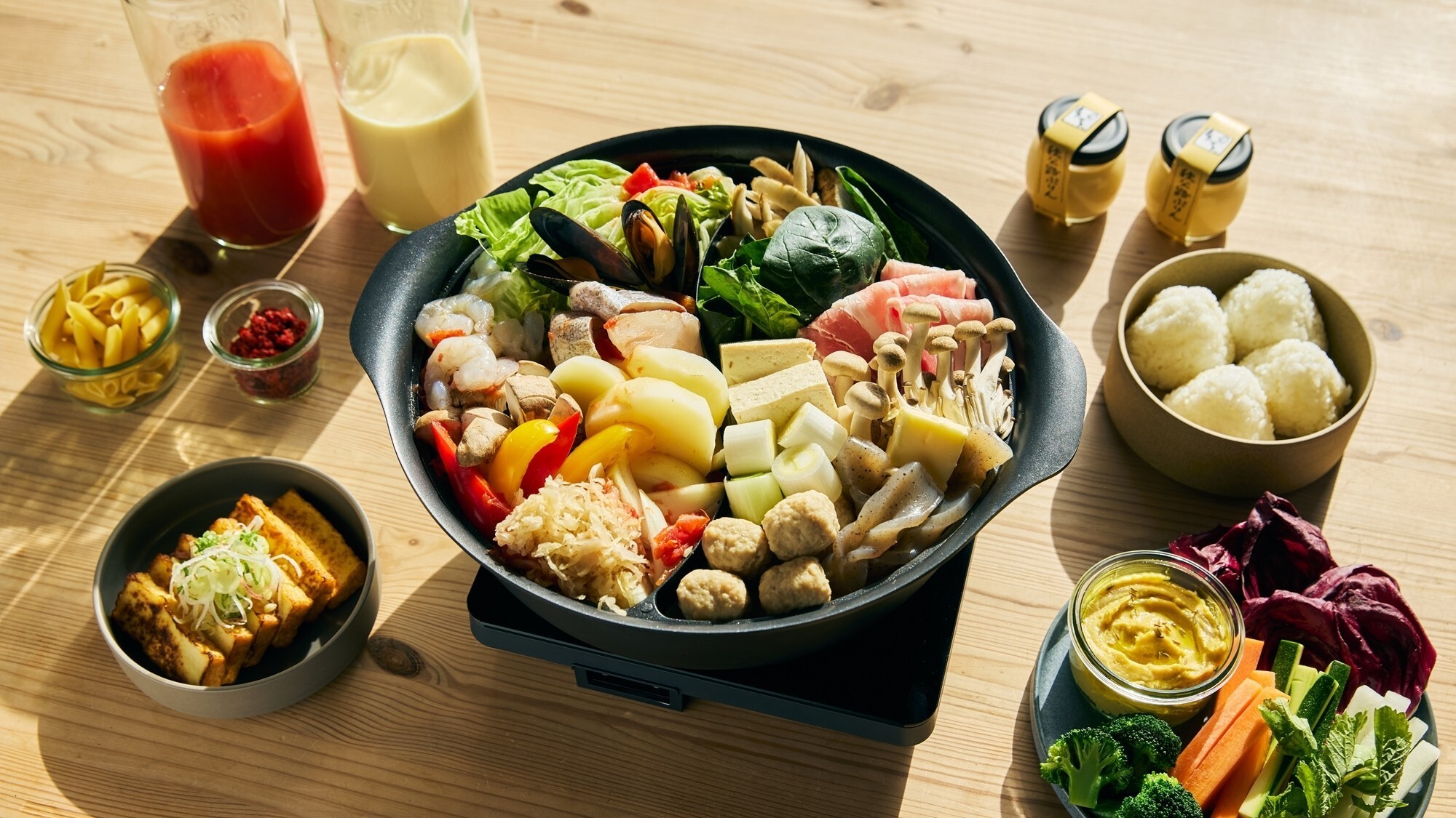 [夕食/2食鍋]秩父の清らかな水や豊かな風土が育む食文化をご満喫いただけます。