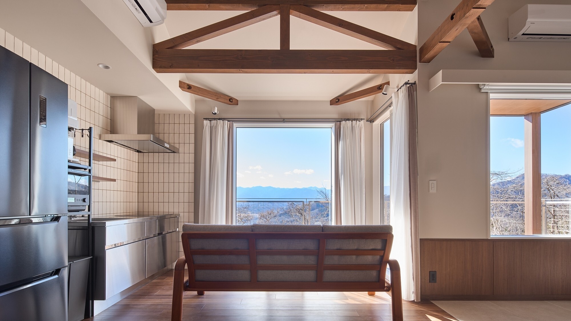 [Dog Friendly Cottage]1LDK／53.42㎡　最大4名様でご利用いただけます。