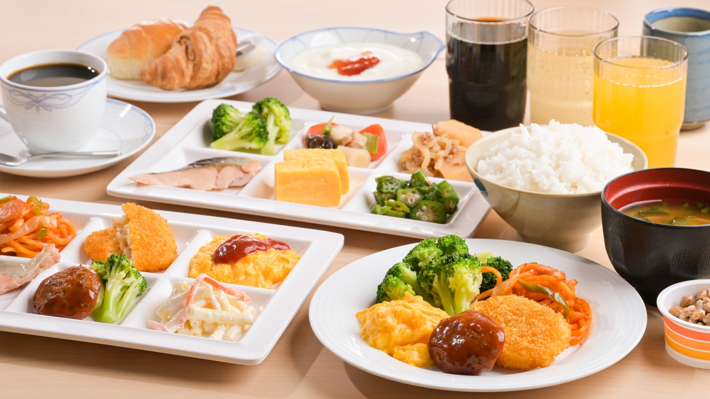 【駐車場なし・お車以外限定】サウナ付き大浴場＆無料朝食バイキング〜シンプルSTAY