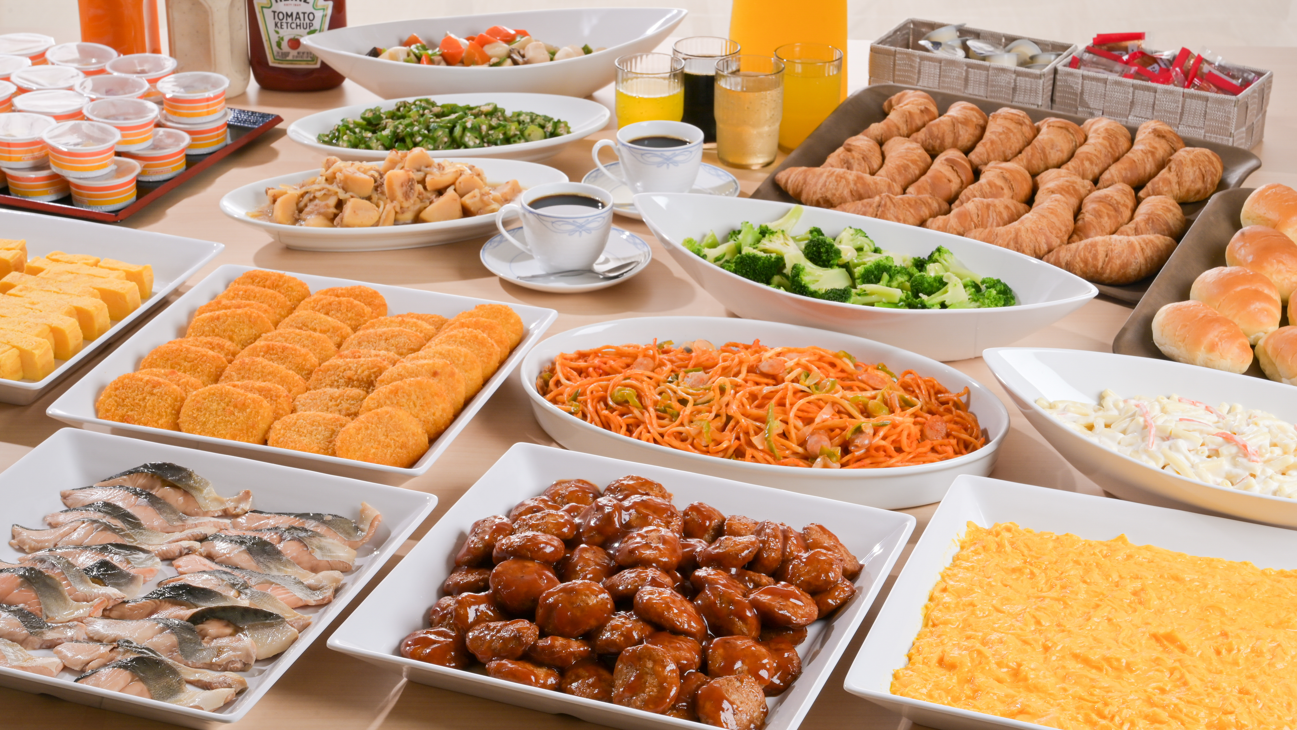 和洋バイキング朝食イメージ