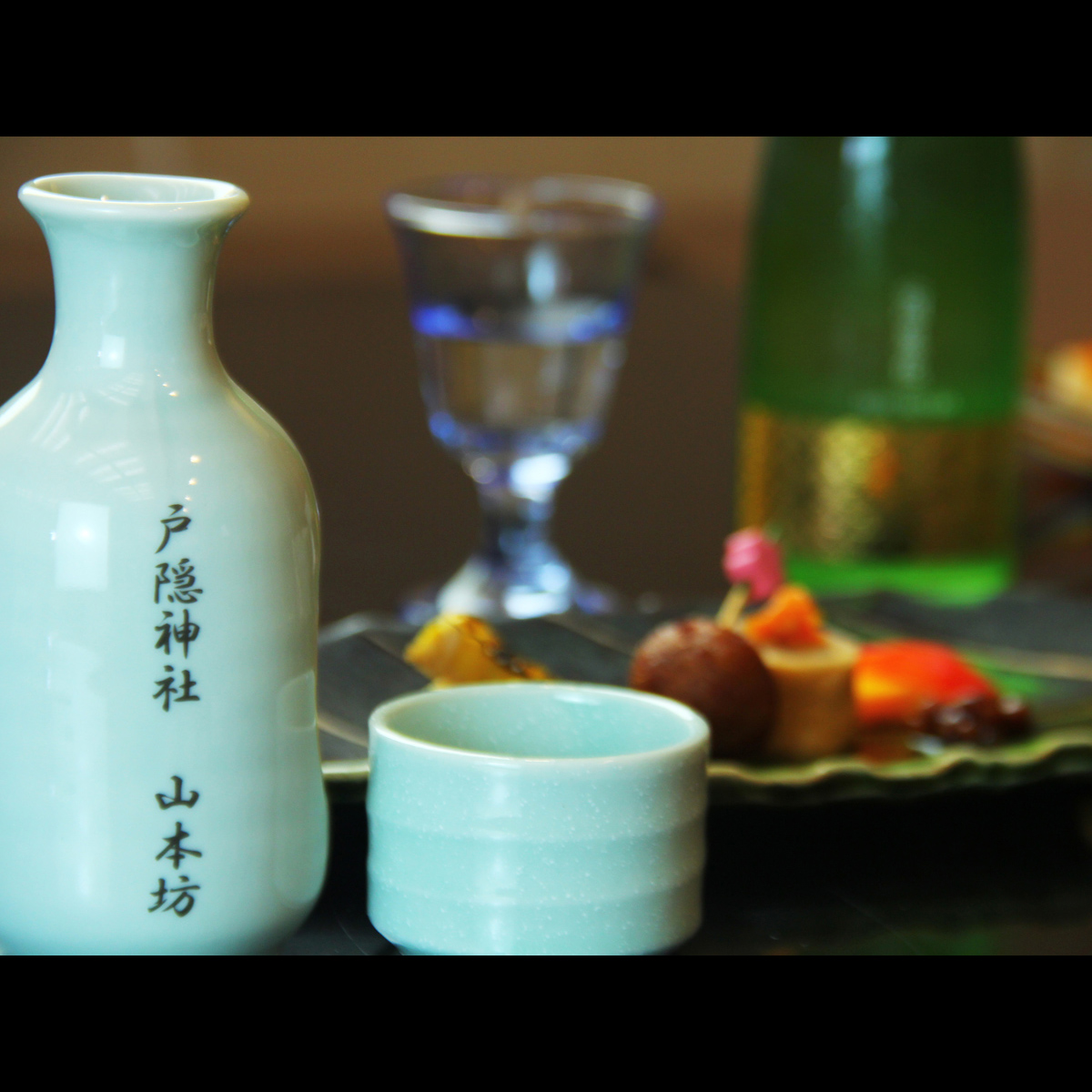 蕎麦と日本酒は合います。長野県の銘酒をご用意しています