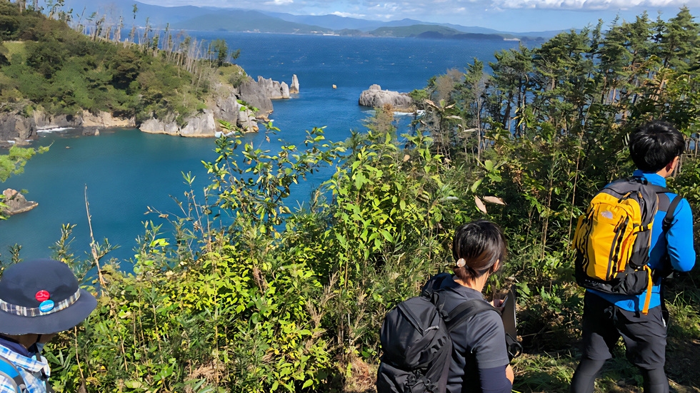  ◆みちのく潮風トレイル◆トレッキングガイド＆持ち込みBBQプラン