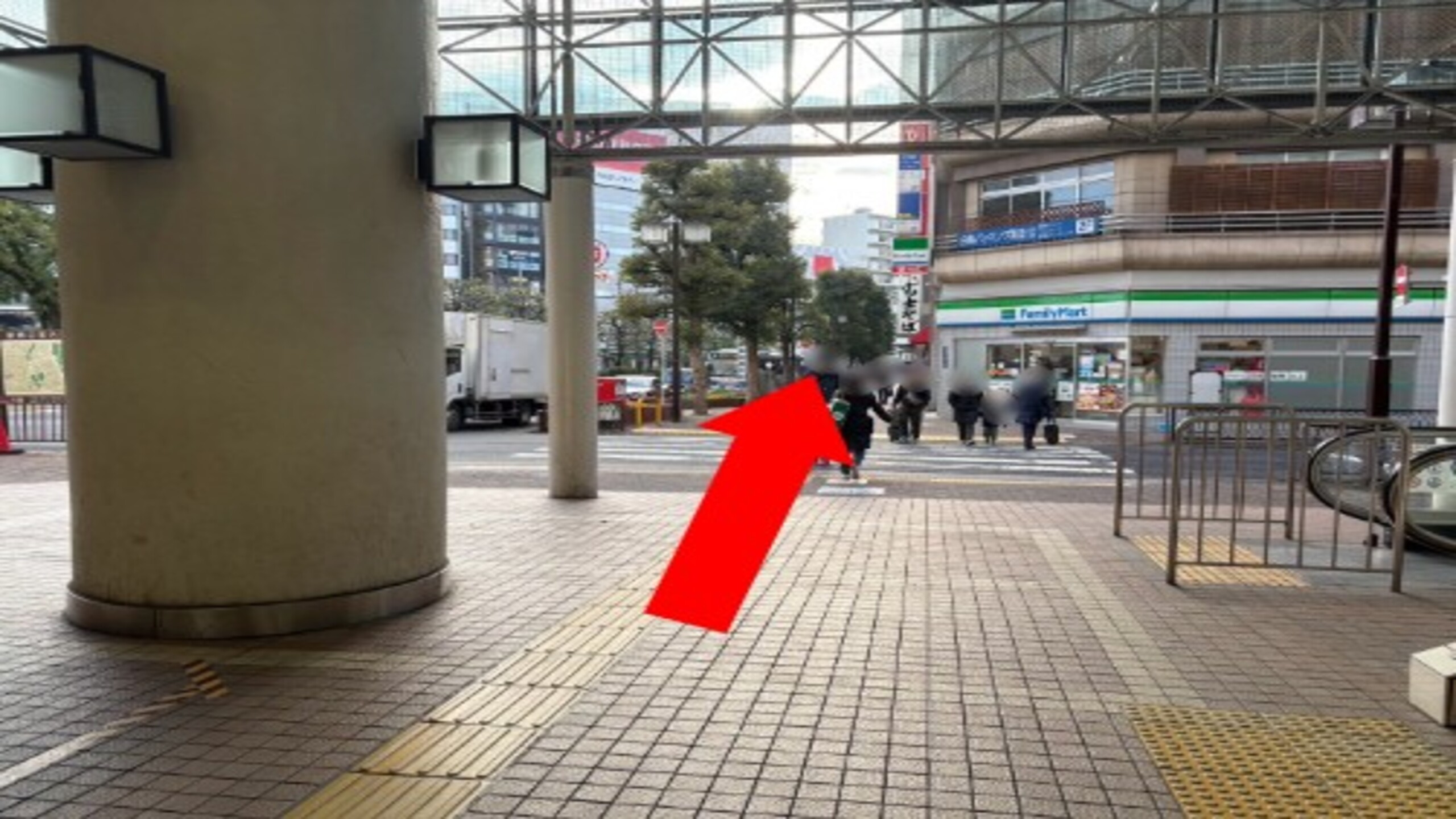 ②大森駅（東口）
