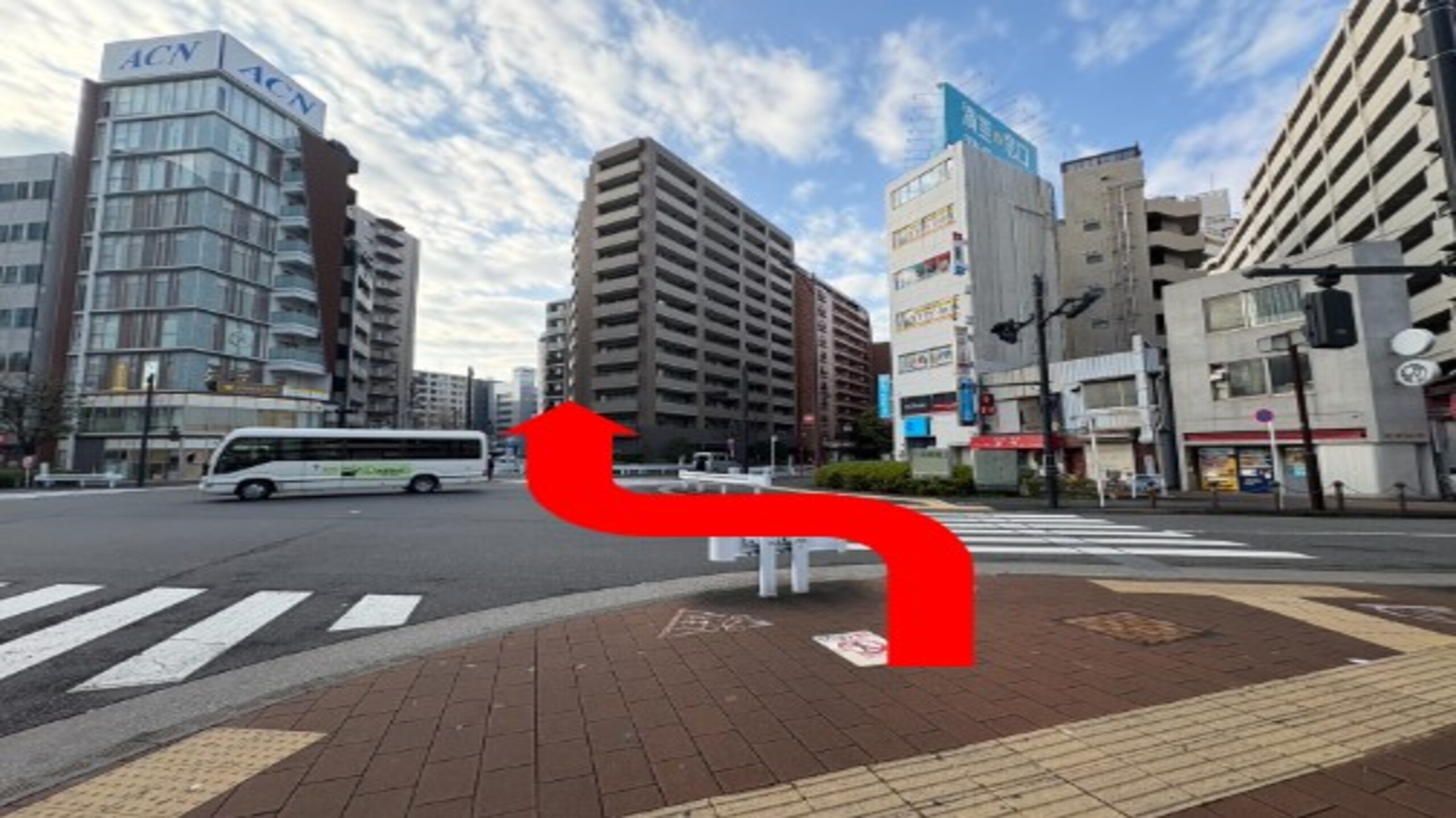 ④交差点