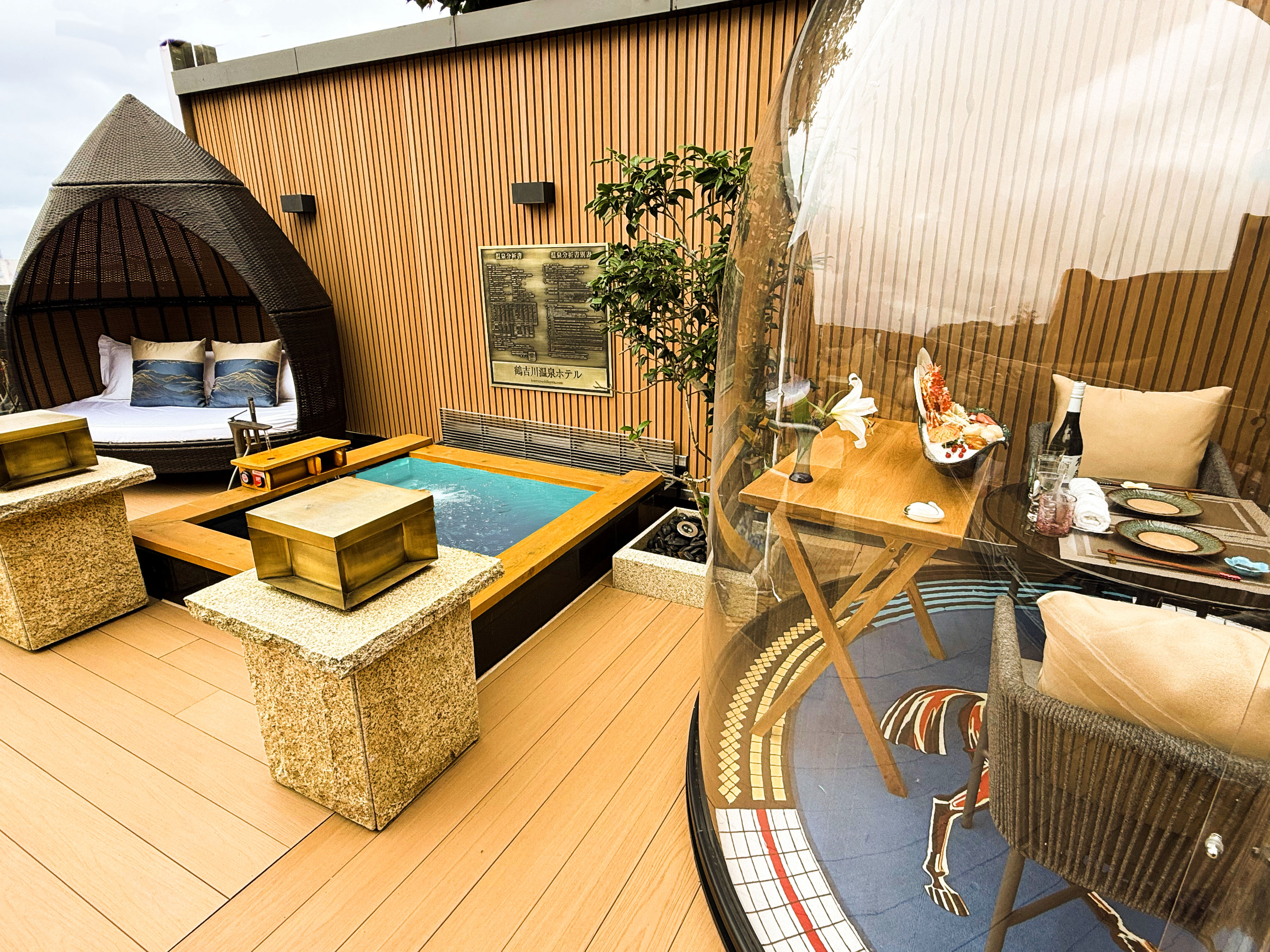 ・【客室専用庭園】プライベート感のある庭園でゆったりと