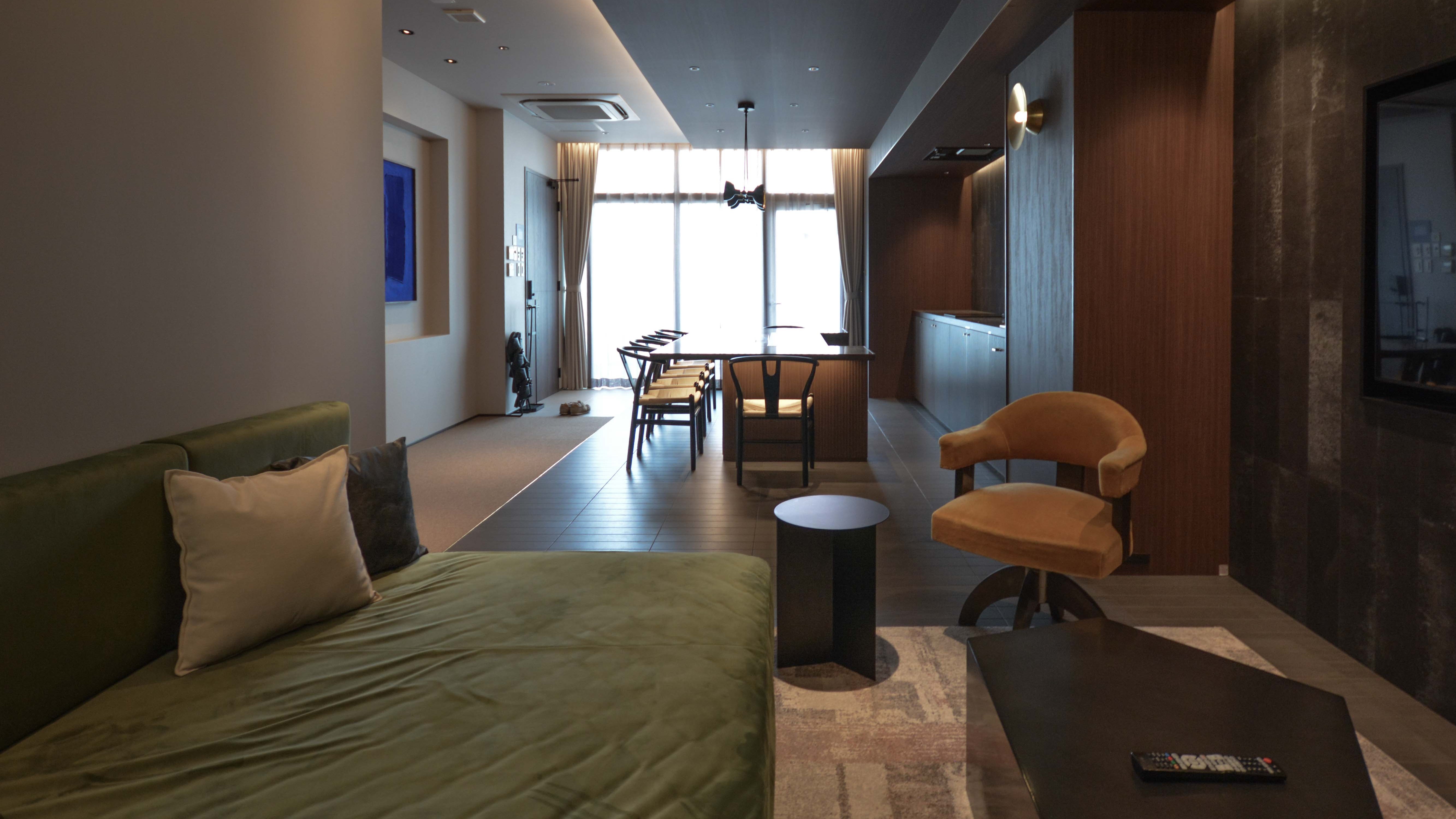 リビングから見た部屋全体