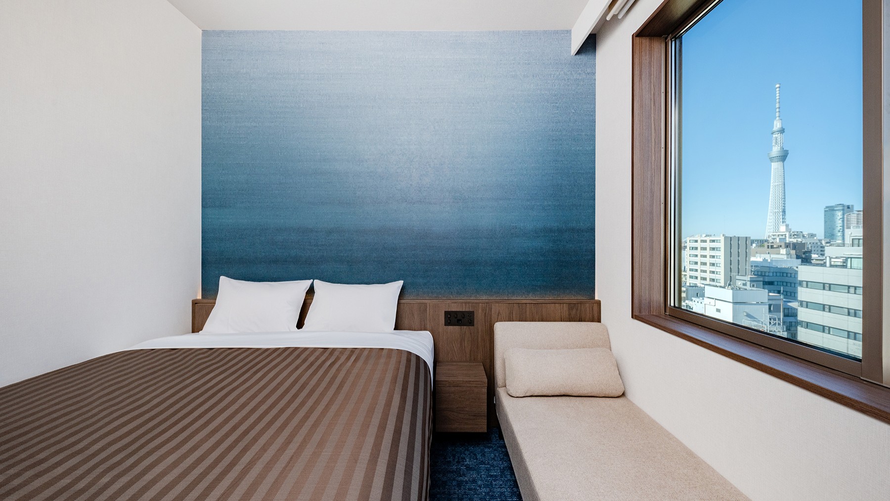 【最上階／エグゼクティブフロア】タワービュークイーン 禁煙  (一例)