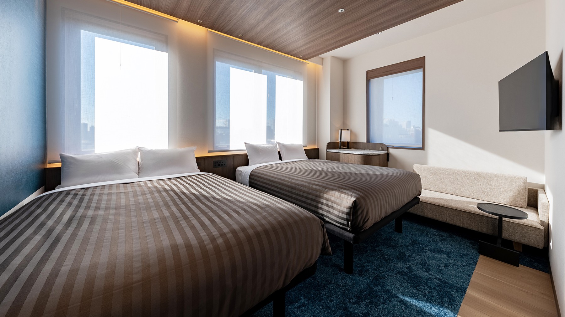 【最上階／エグゼクティブフロア】スタンダードツイン 禁煙  (一例)