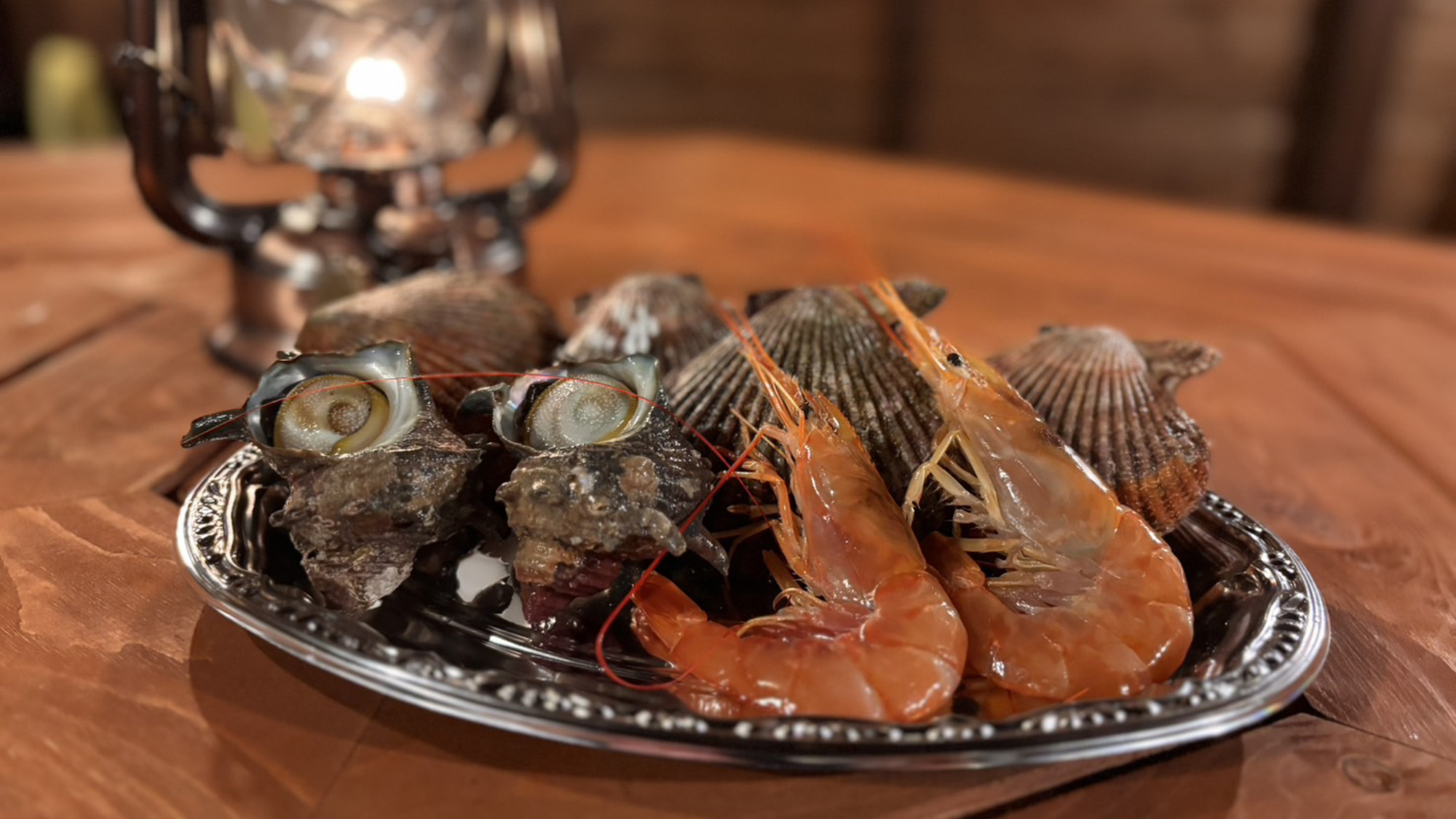 ・【BBQ】海鮮オプション(有料)をご用意。伊勢志摩の新鮮な食材をご堪能ください