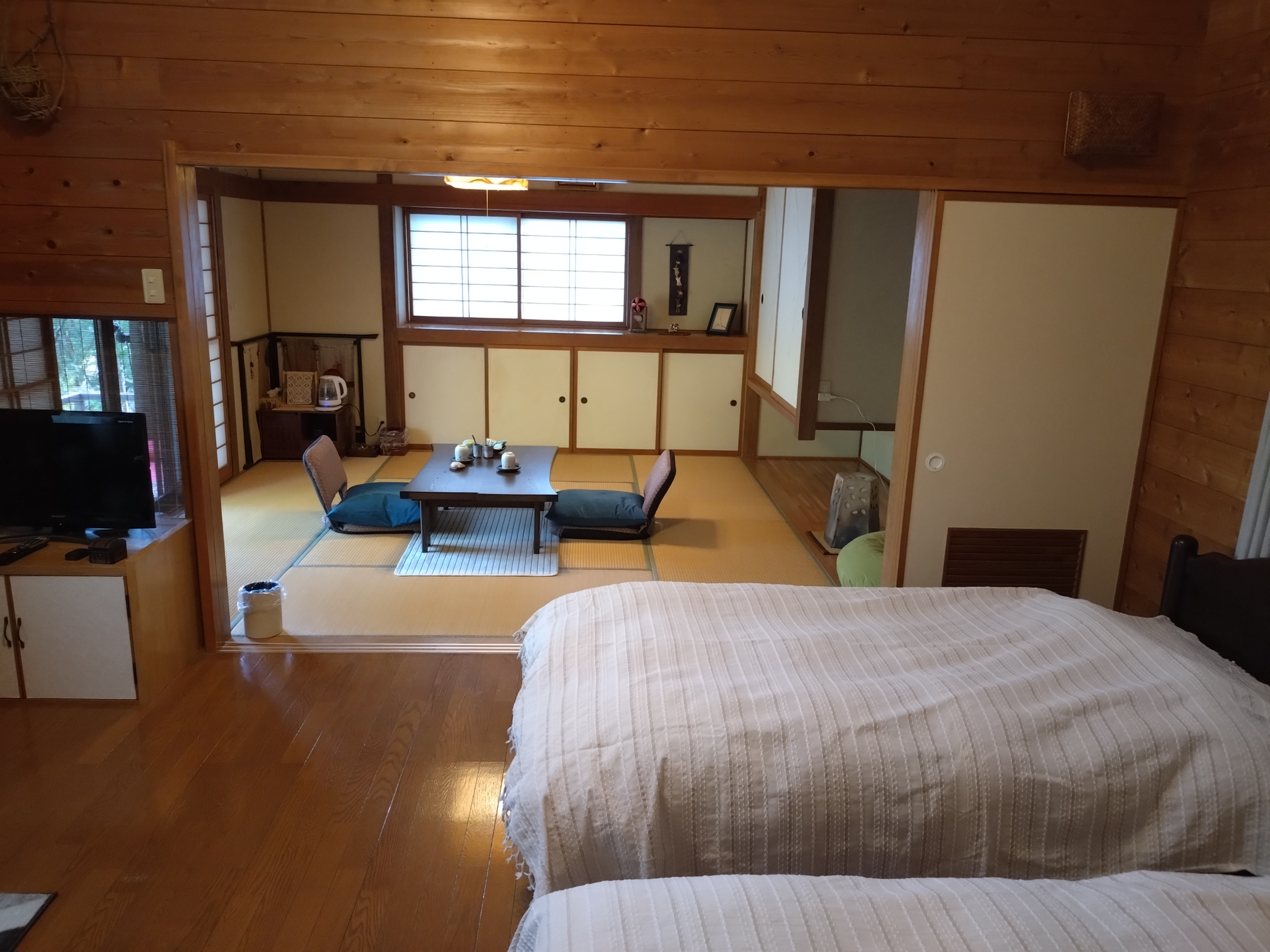 客室　見通し（洋室&rArr;和室）