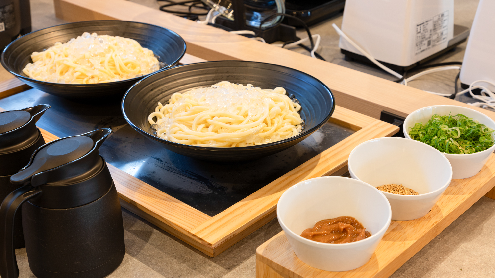【無料朝食サービス】紀伊田辺限定地産地消メニュー♪冷やし梅うどん