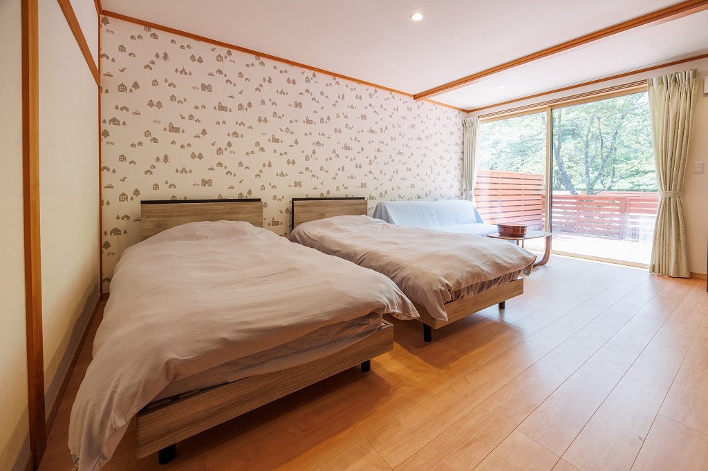 洋室 ツイン+ソファベッド