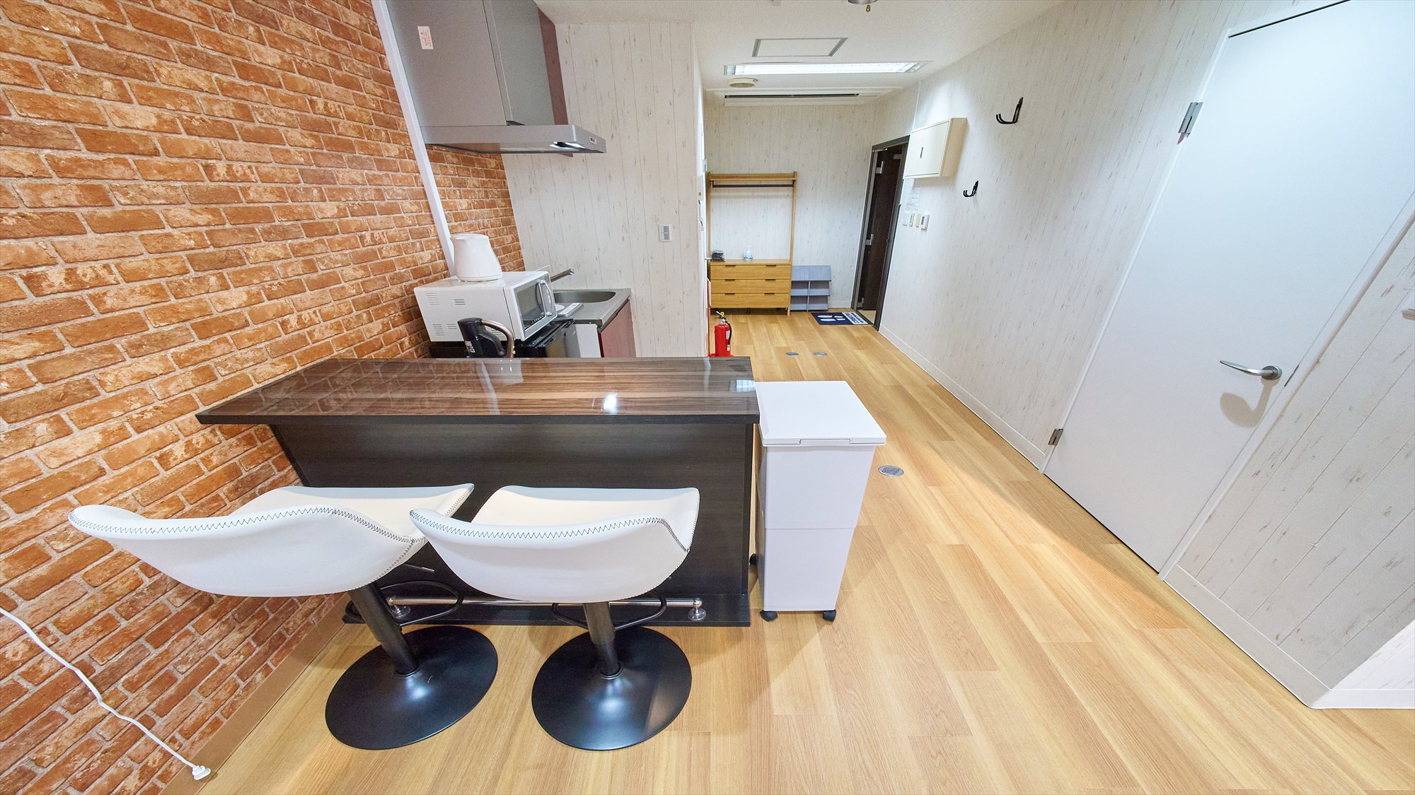 5名部屋（ダブルベッド2台＋ソファベッド）