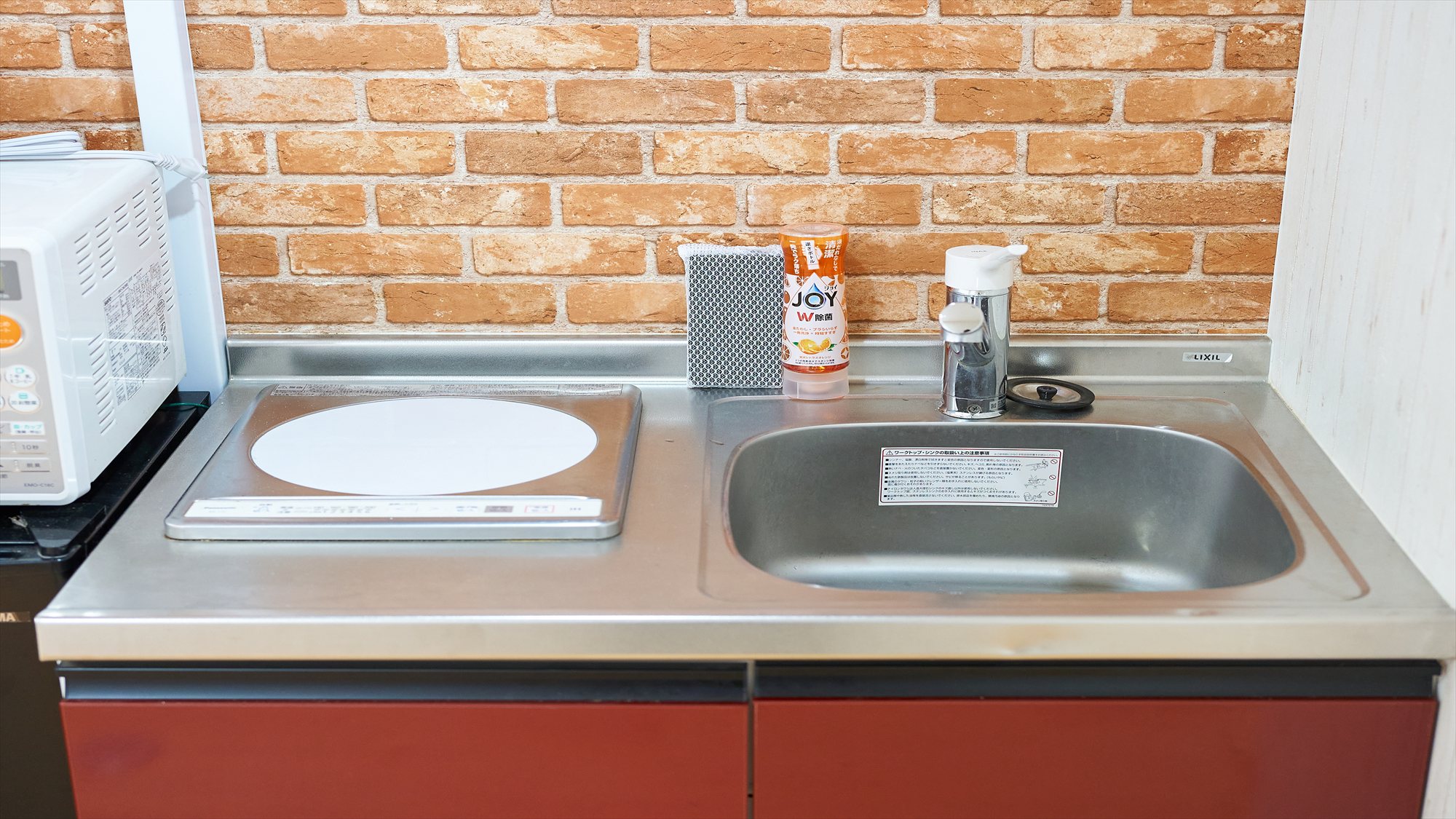 5名部屋（ダブルベッド2台＋ソファベッド）