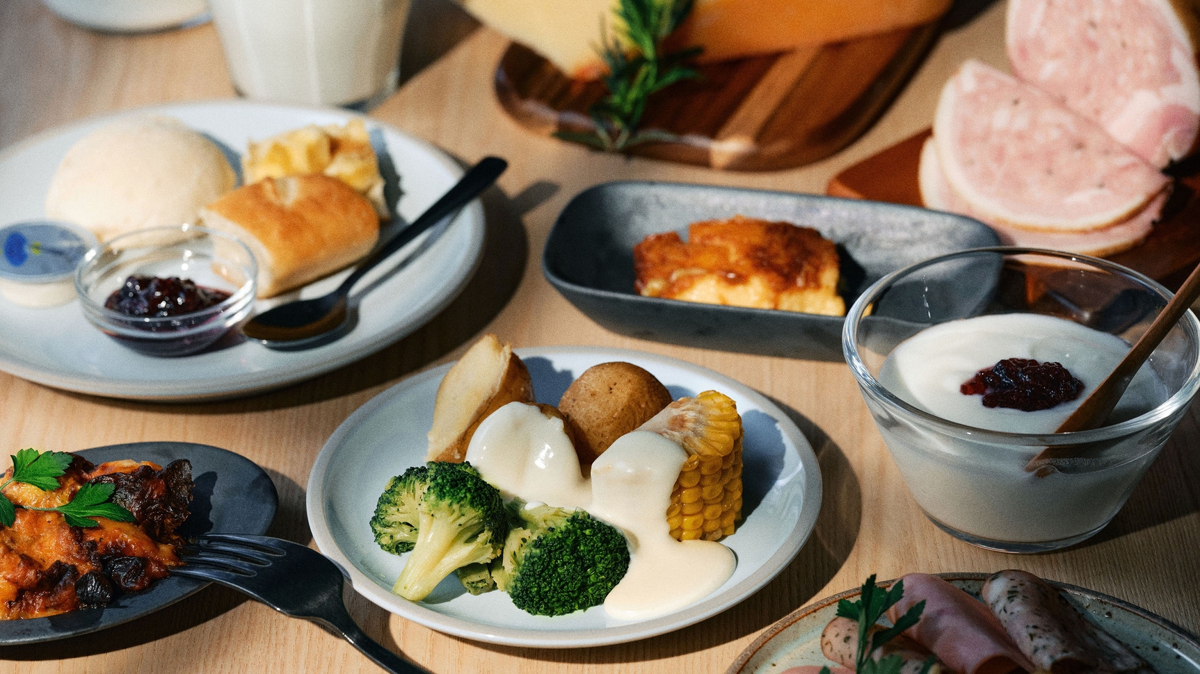 ゆったりステイ　12：00アウトプラン 《 ビュッフェ朝食付 》 