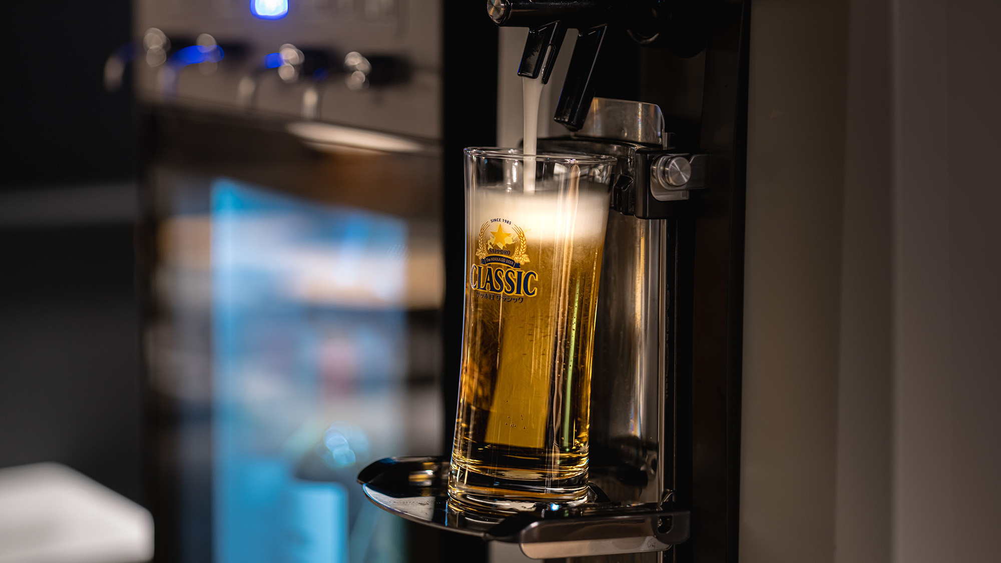 ラウンジ｜ドリンク提供一例：ビール