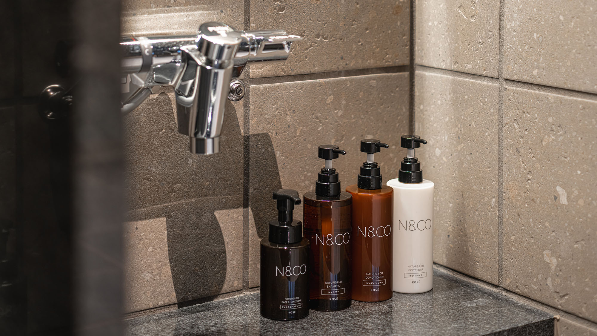 洗い場男女共通｜アメニティ一例