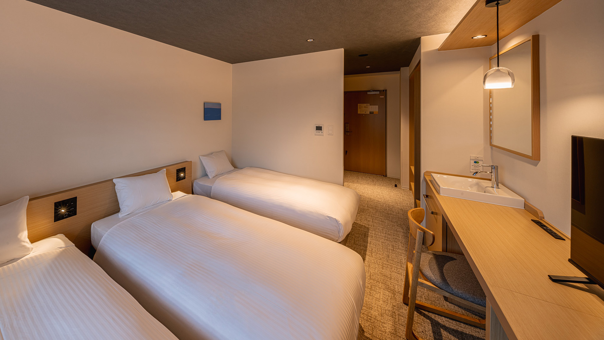 スーペリアツイン｜３名ご利用時イメージ