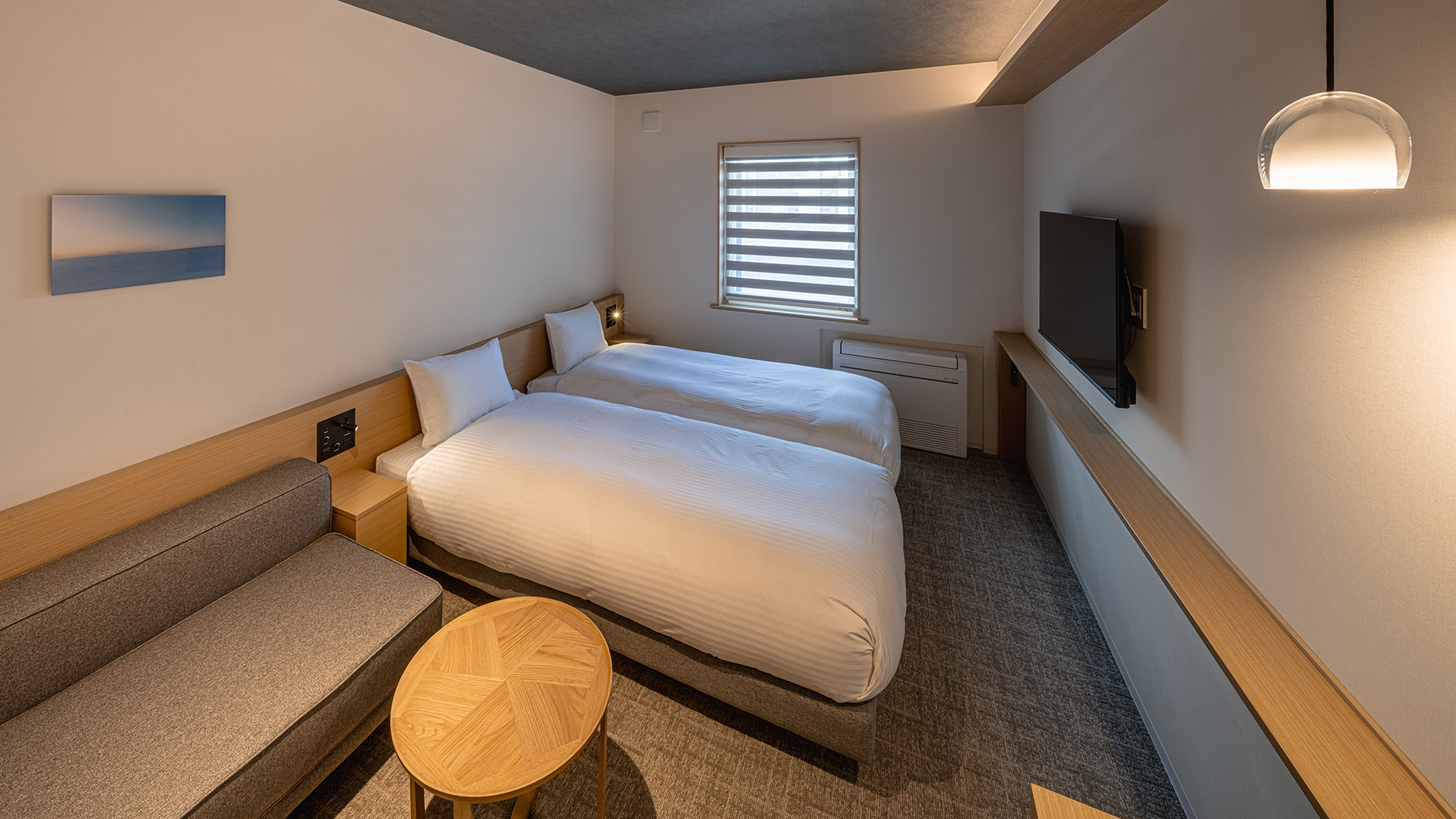 お２人でのシンプル・ステイに好適。｜モデレートツイン