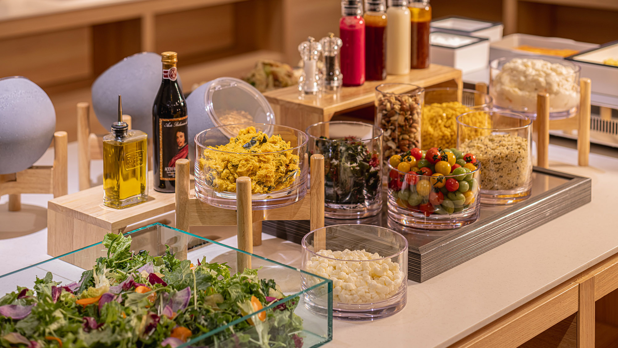 朝食｜新鮮野菜のサラダバー