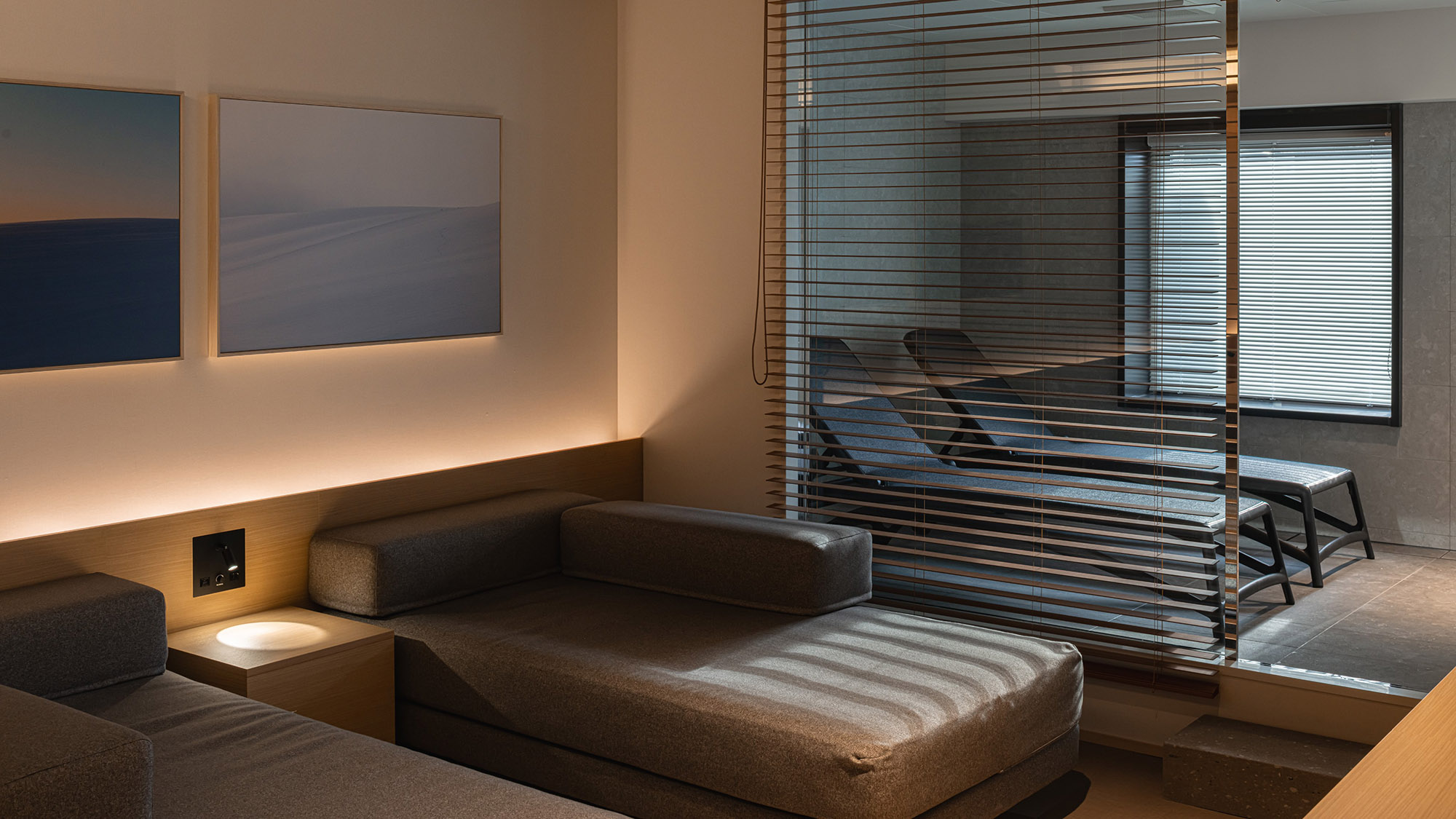 サウナ付きスイート｜ソファベッドスペース　イメージ