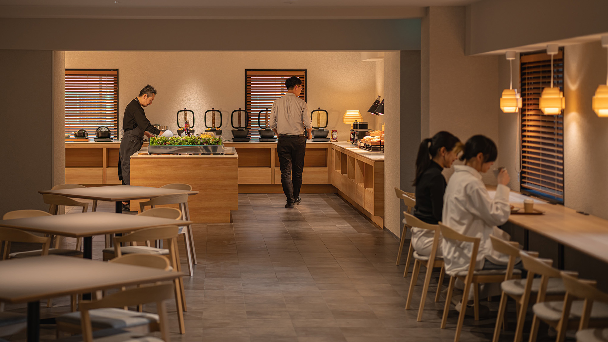 朝食会場イメージ