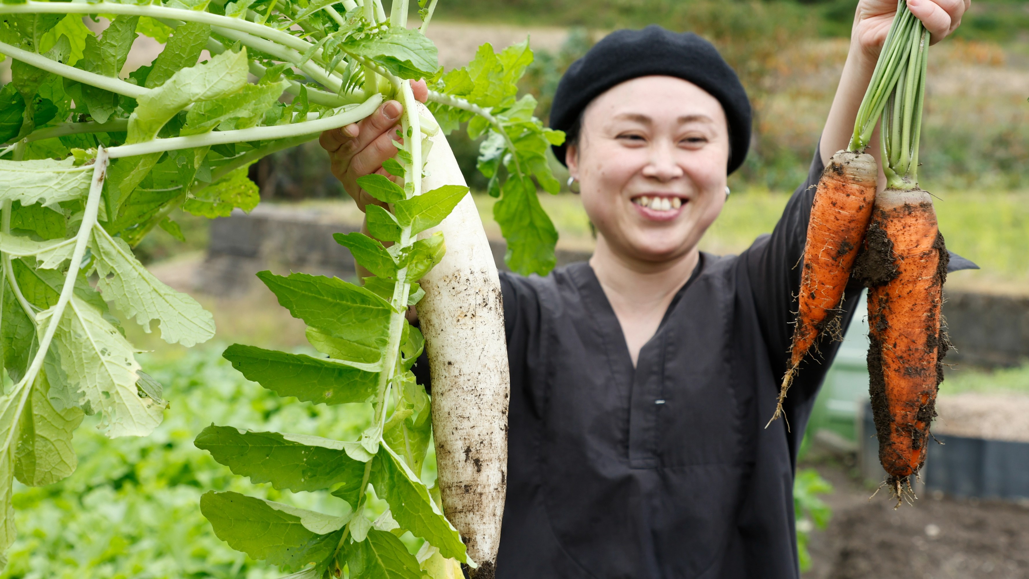 邑南町の豊かな土壌がつくりだす新鮮な野菜