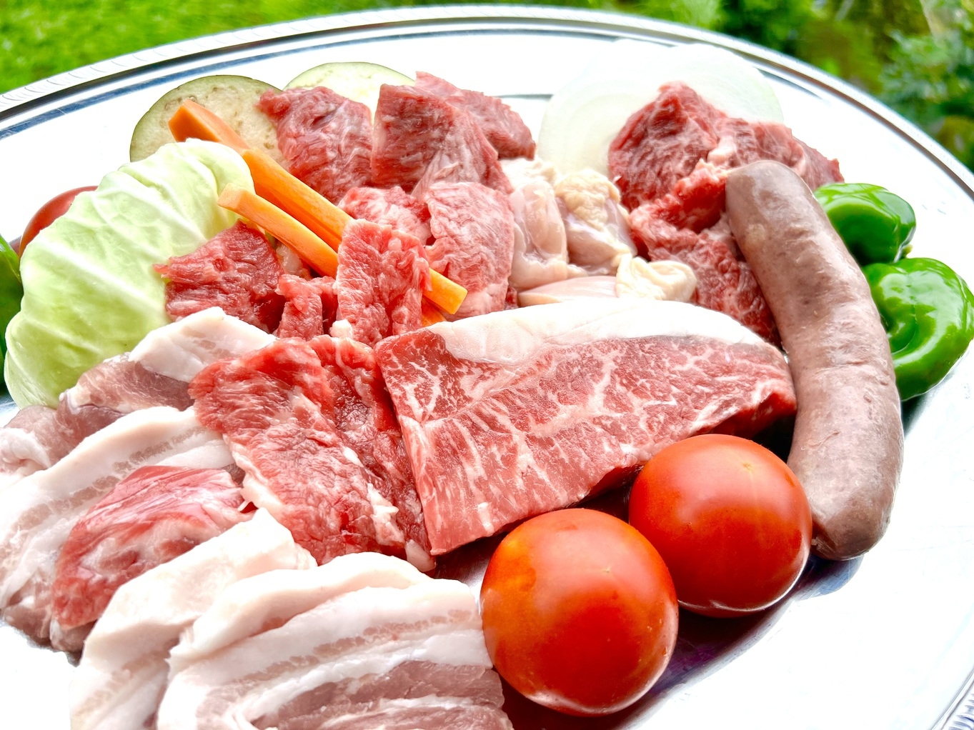 【さき楽30お得プラン】地産地消ＢＢＱに養殖あまごプレゼント！