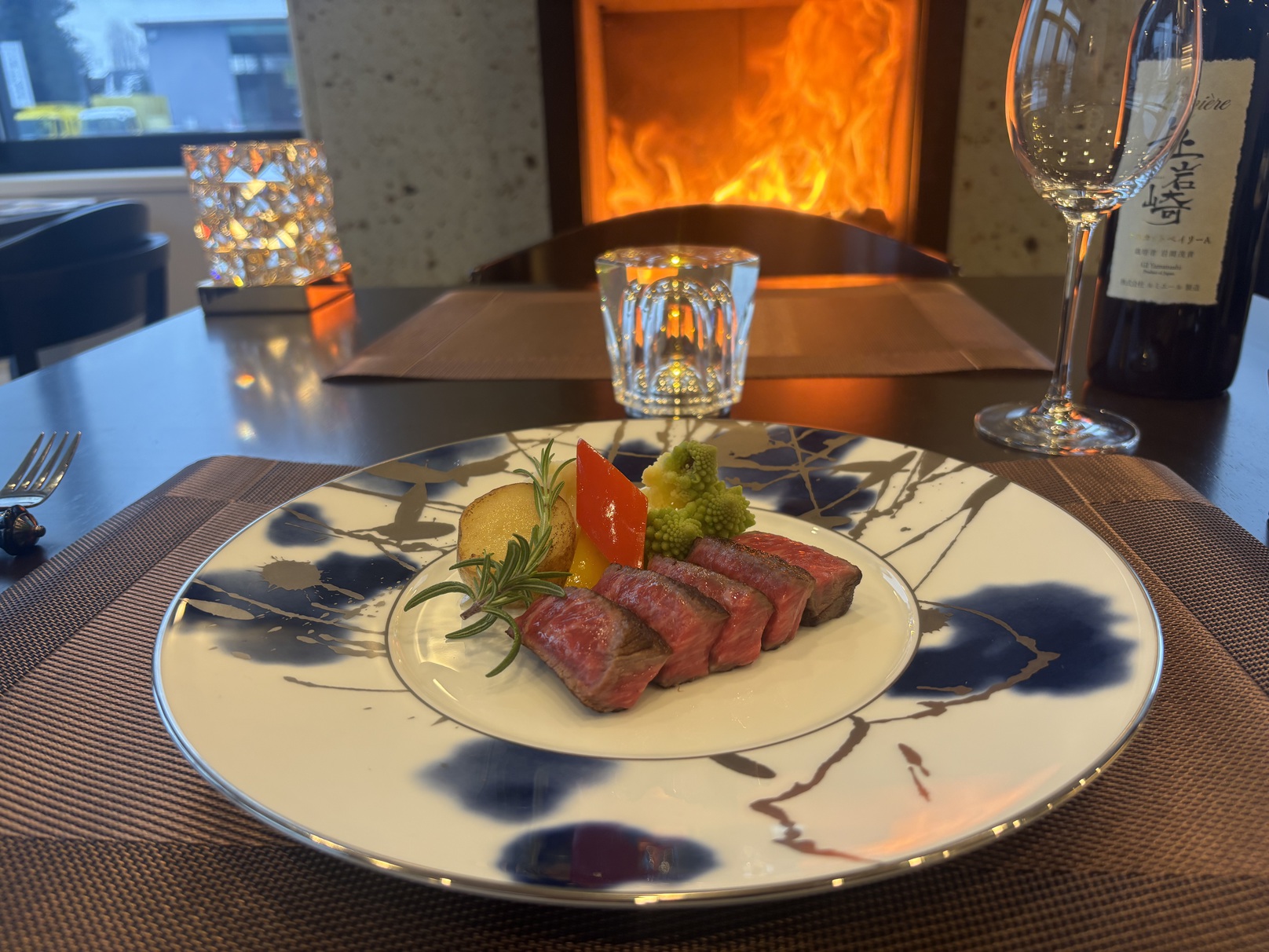 A5ランクの和牛をメインにしたイタリア料理と富士山に癒されるプラン(夕食朝食付き)