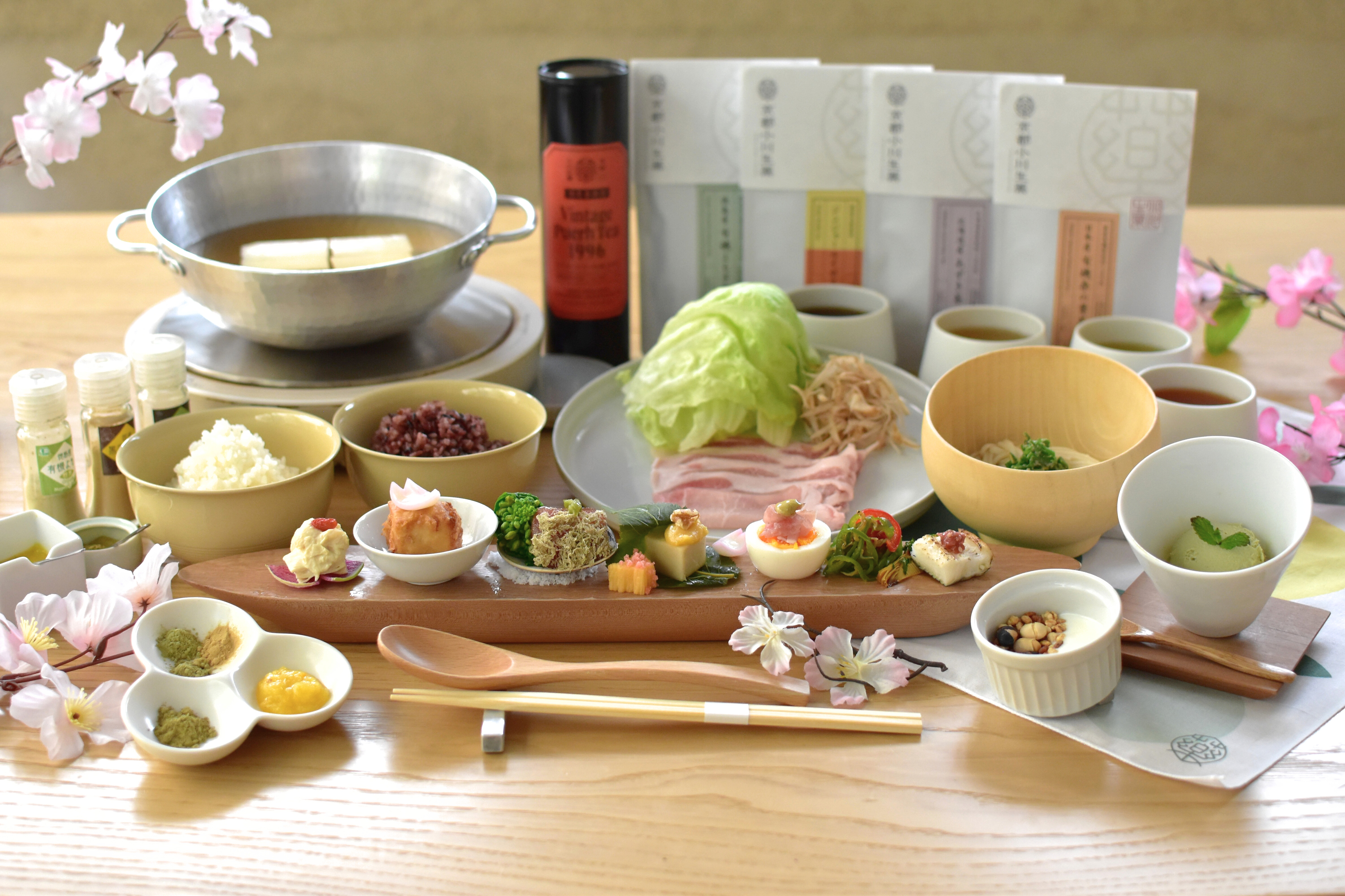 朝食春メニュー