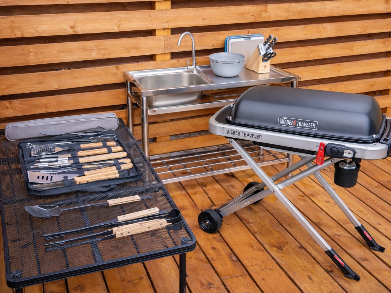 BBQ用ガスグリル