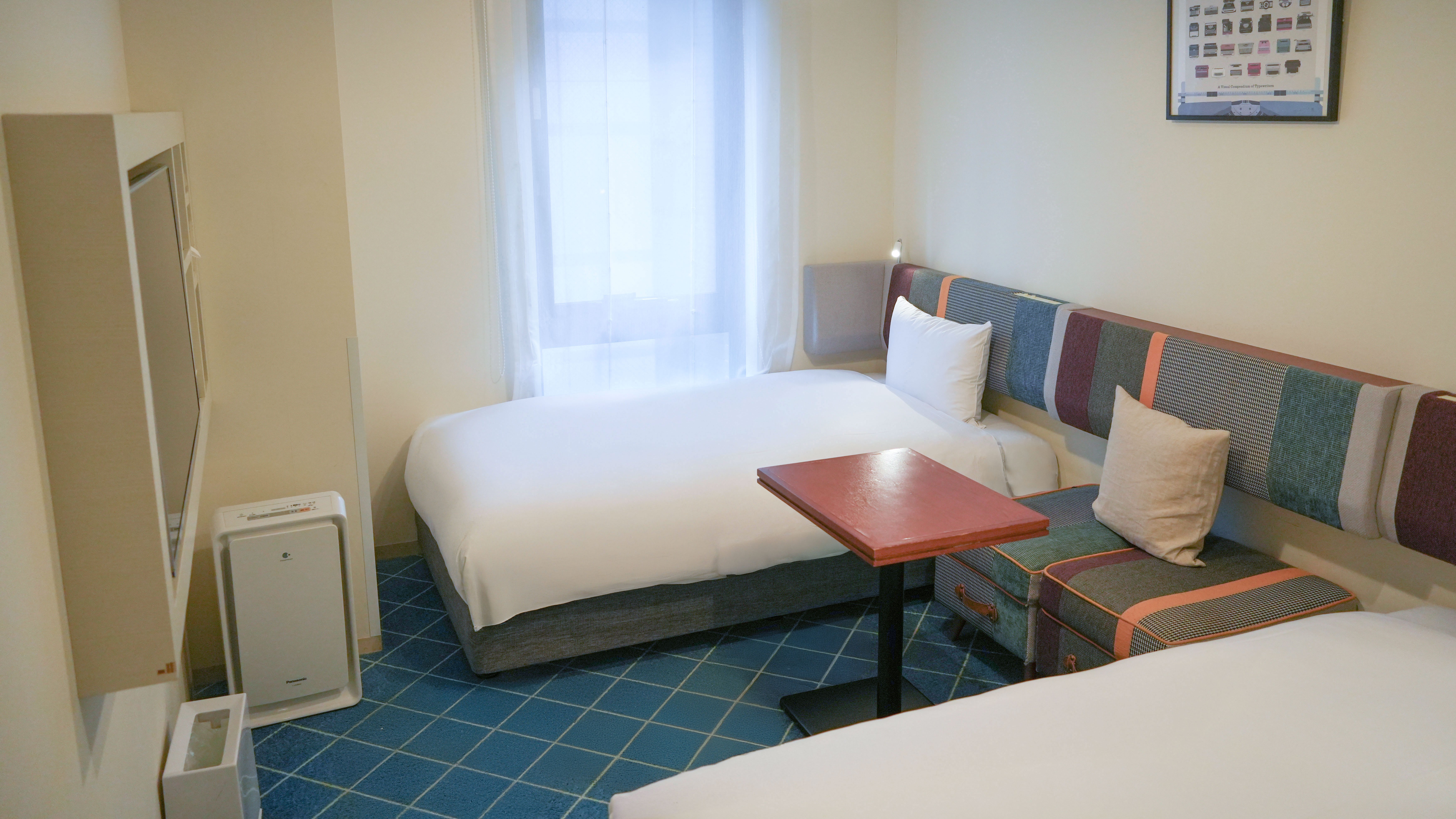 ツインルーム（広さ18平米）