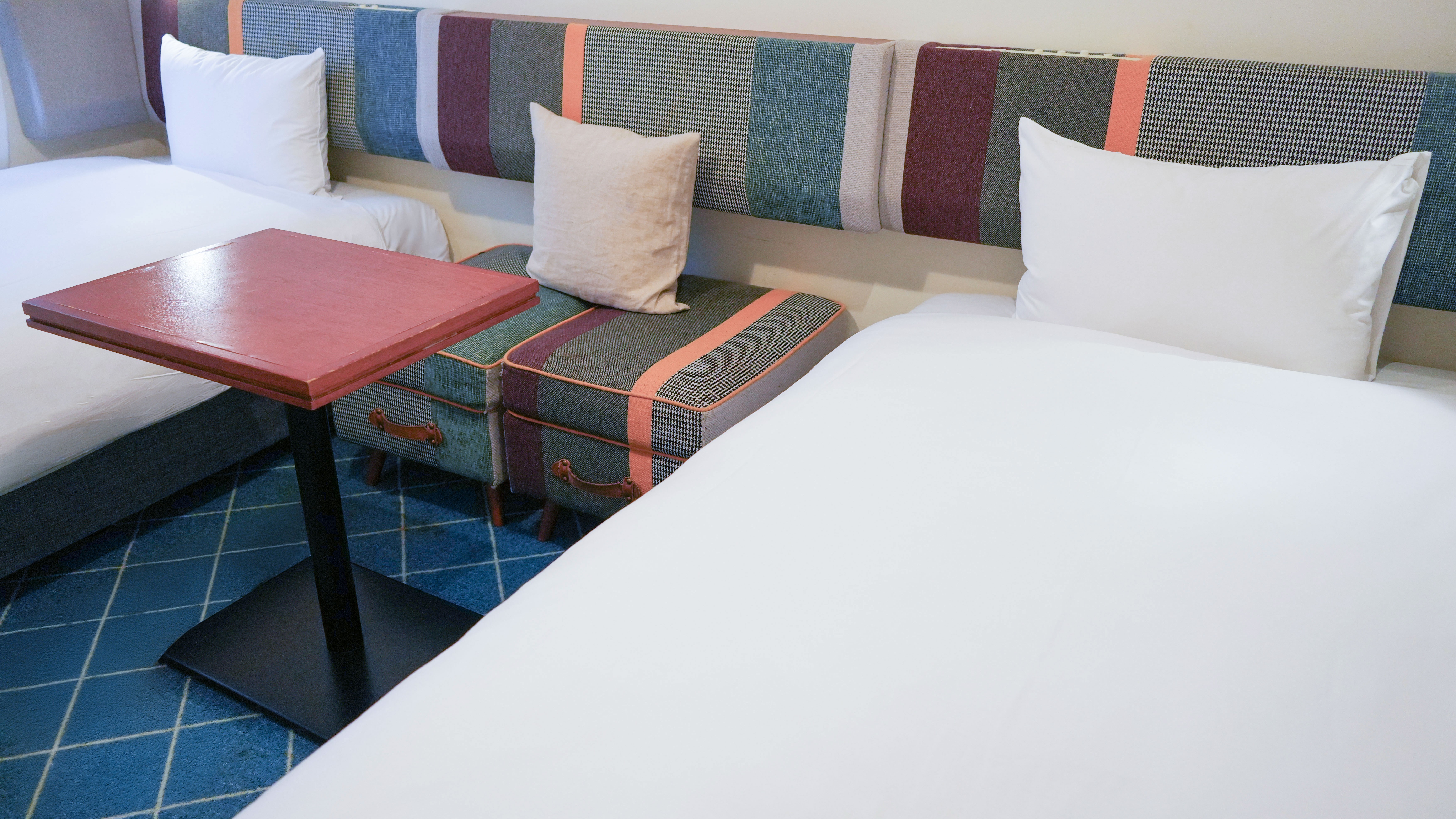 ツインルーム（広さ18平米）