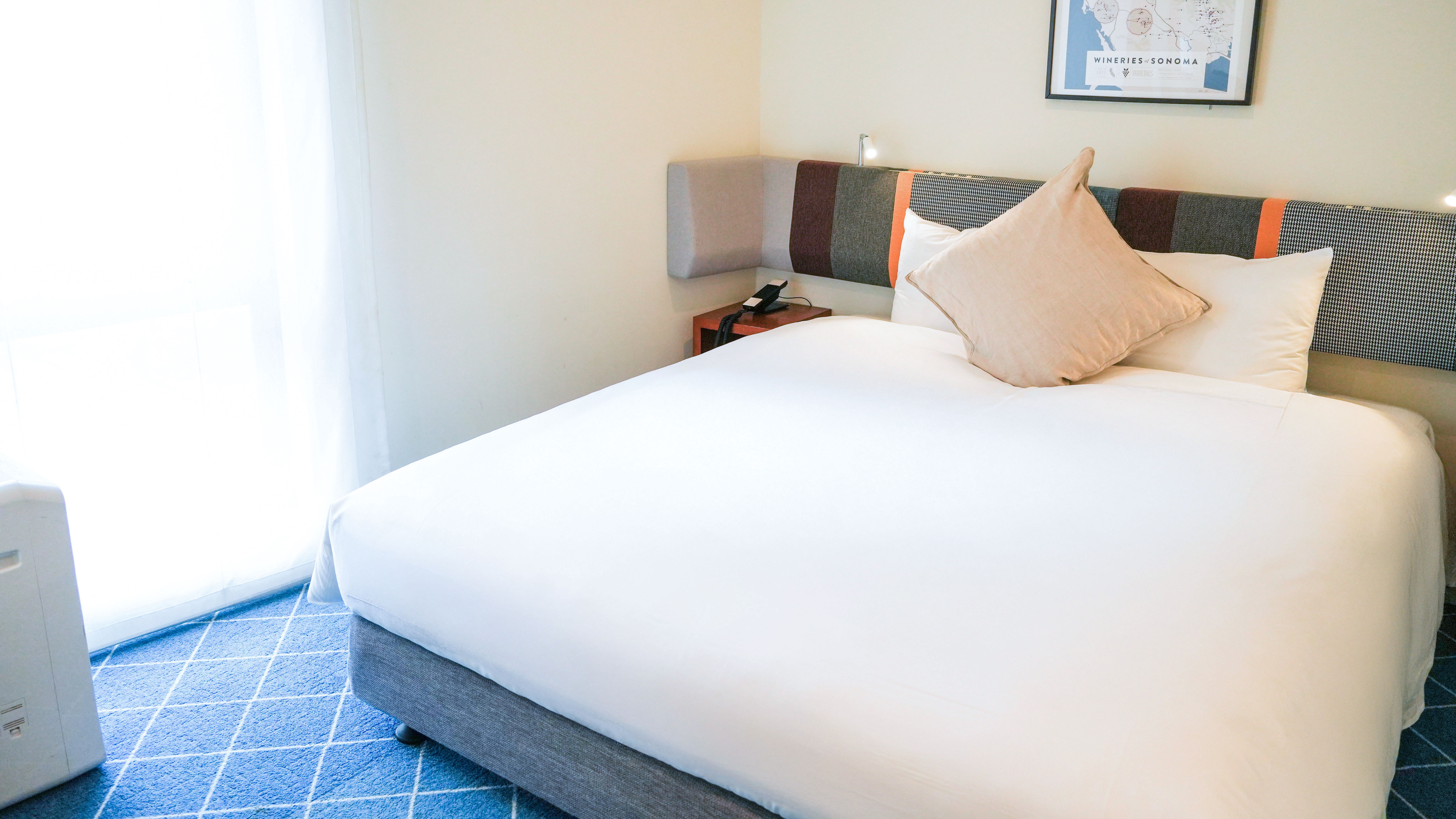 ダブルルーム（広さ17平米）