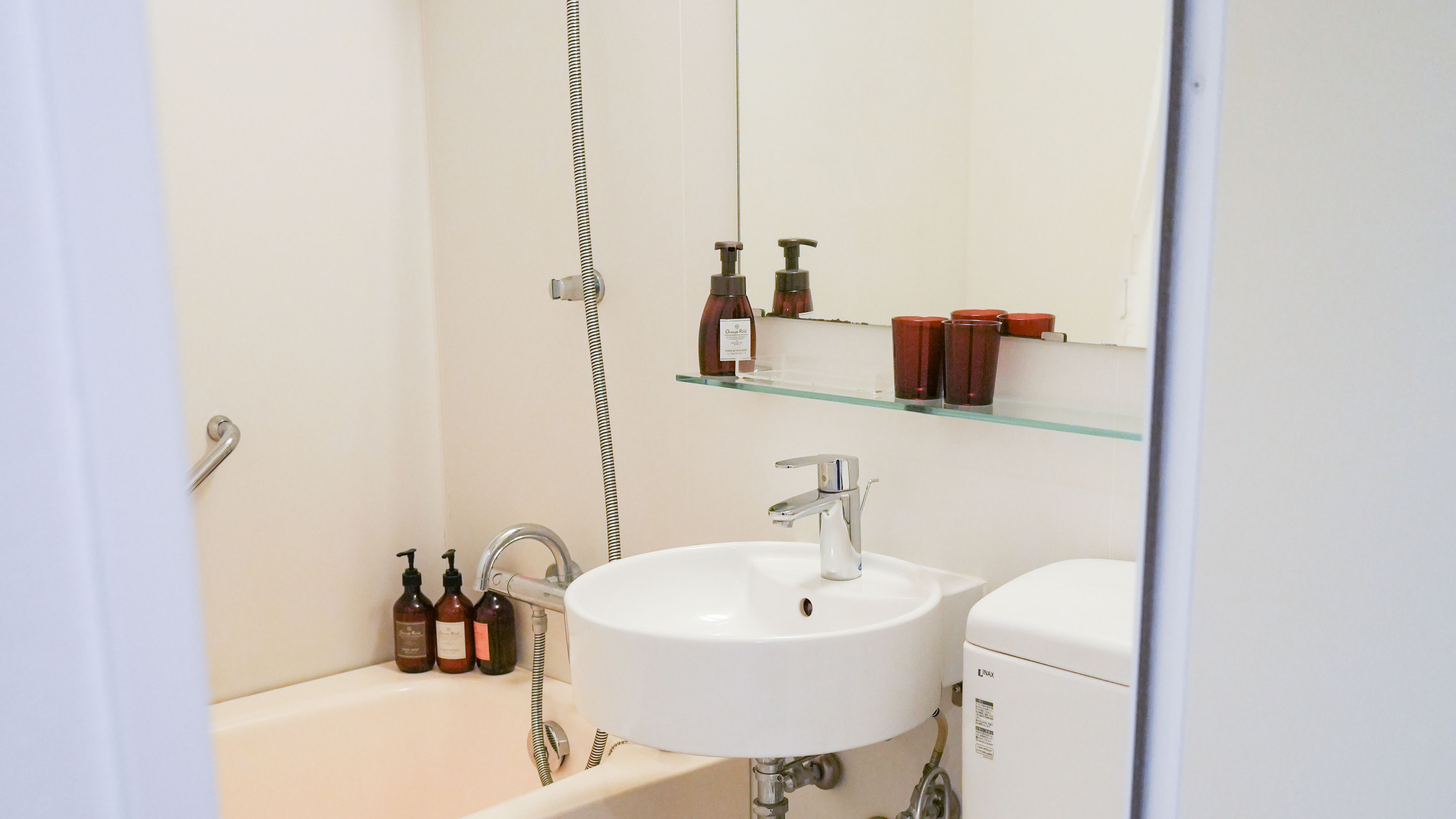 セミダブルルーム　バスルーム一覧