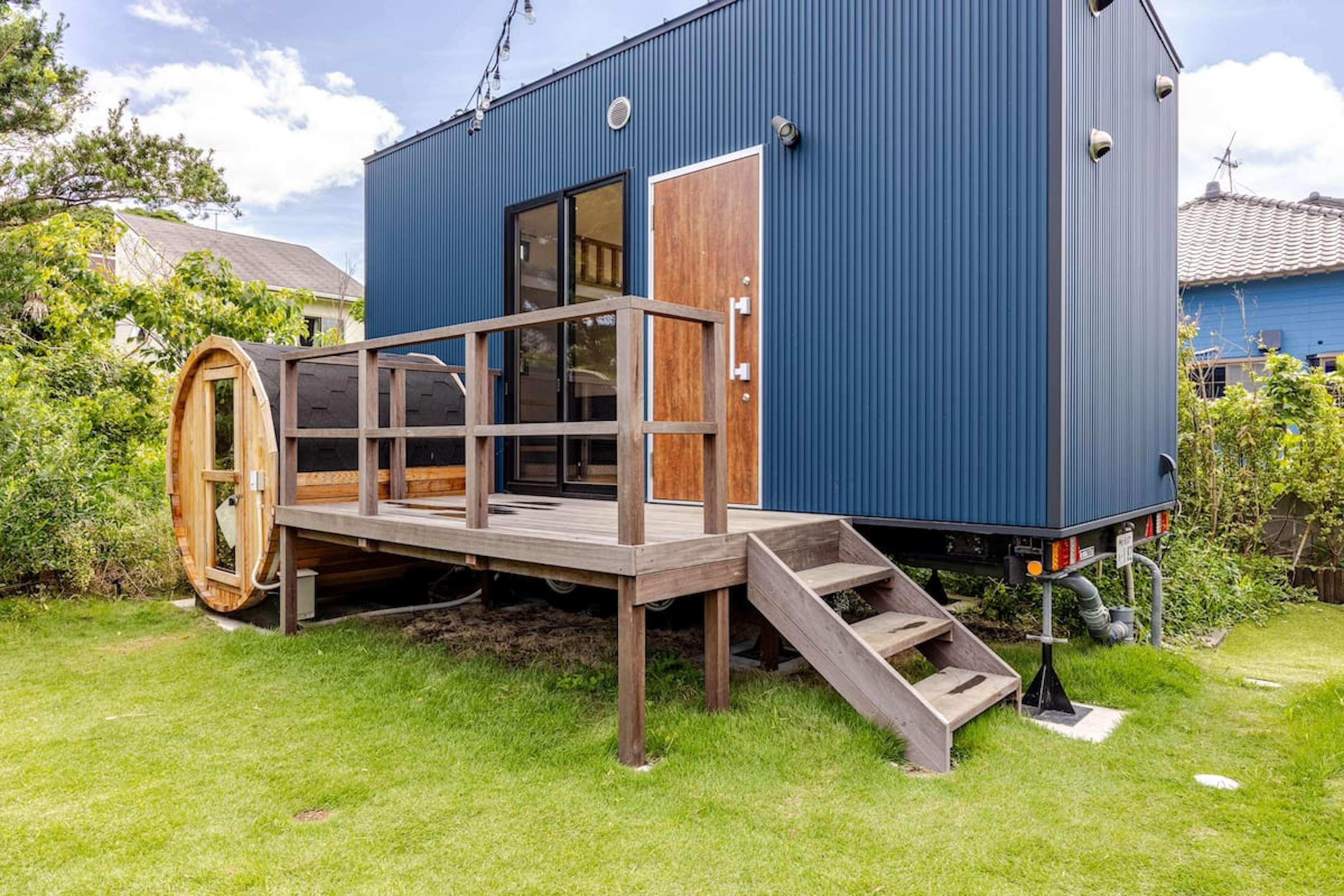 小型棟＆バレルサウナ