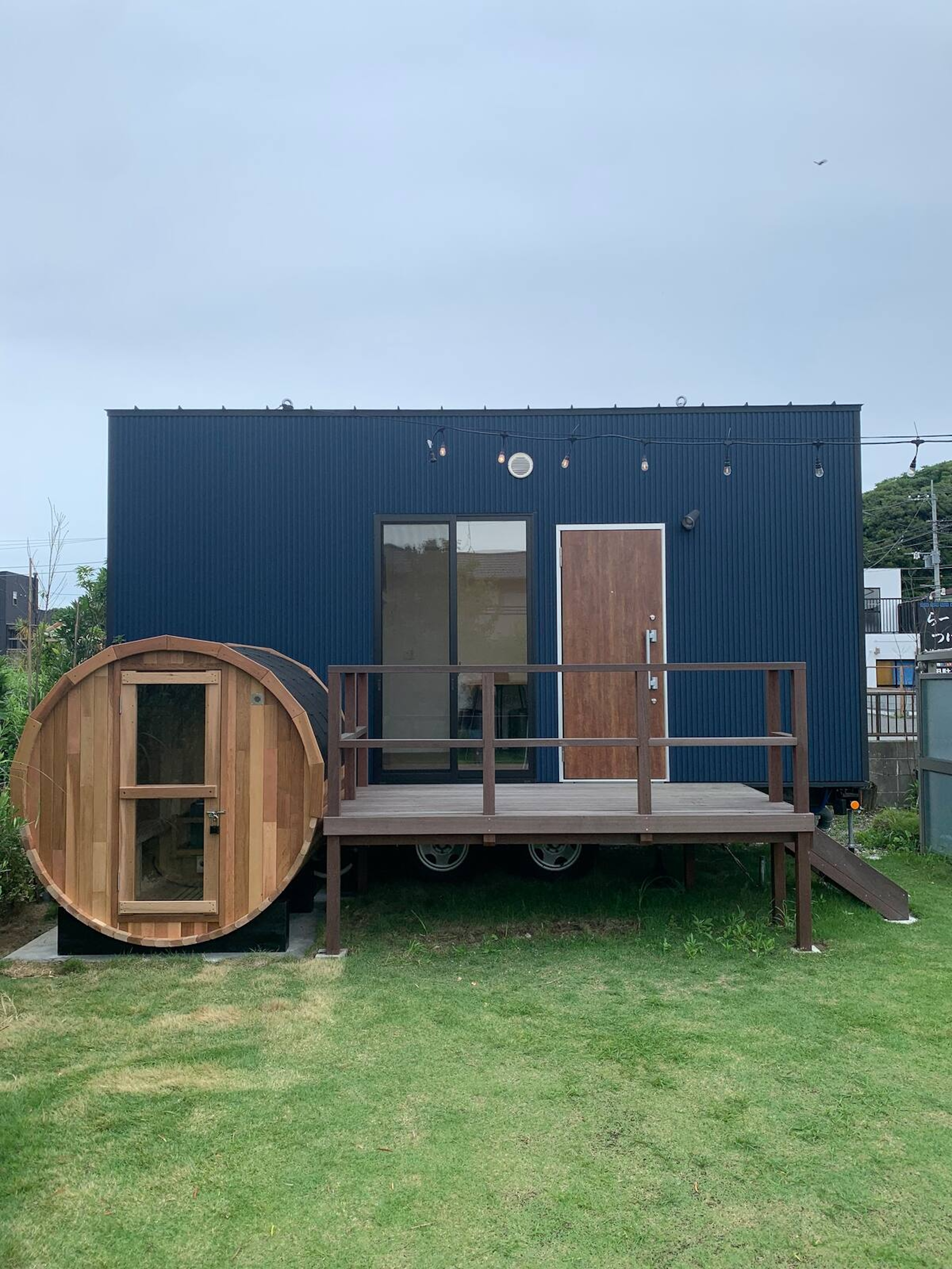 小型棟＆バレルサウナ