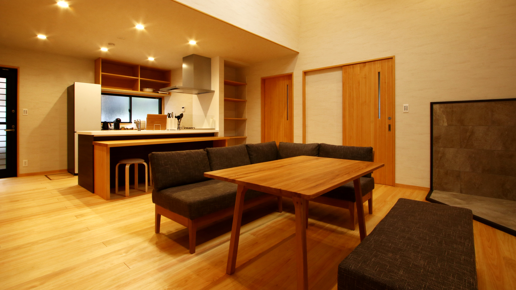 リビングダイニング◆最大8名様までご宿泊OK！*