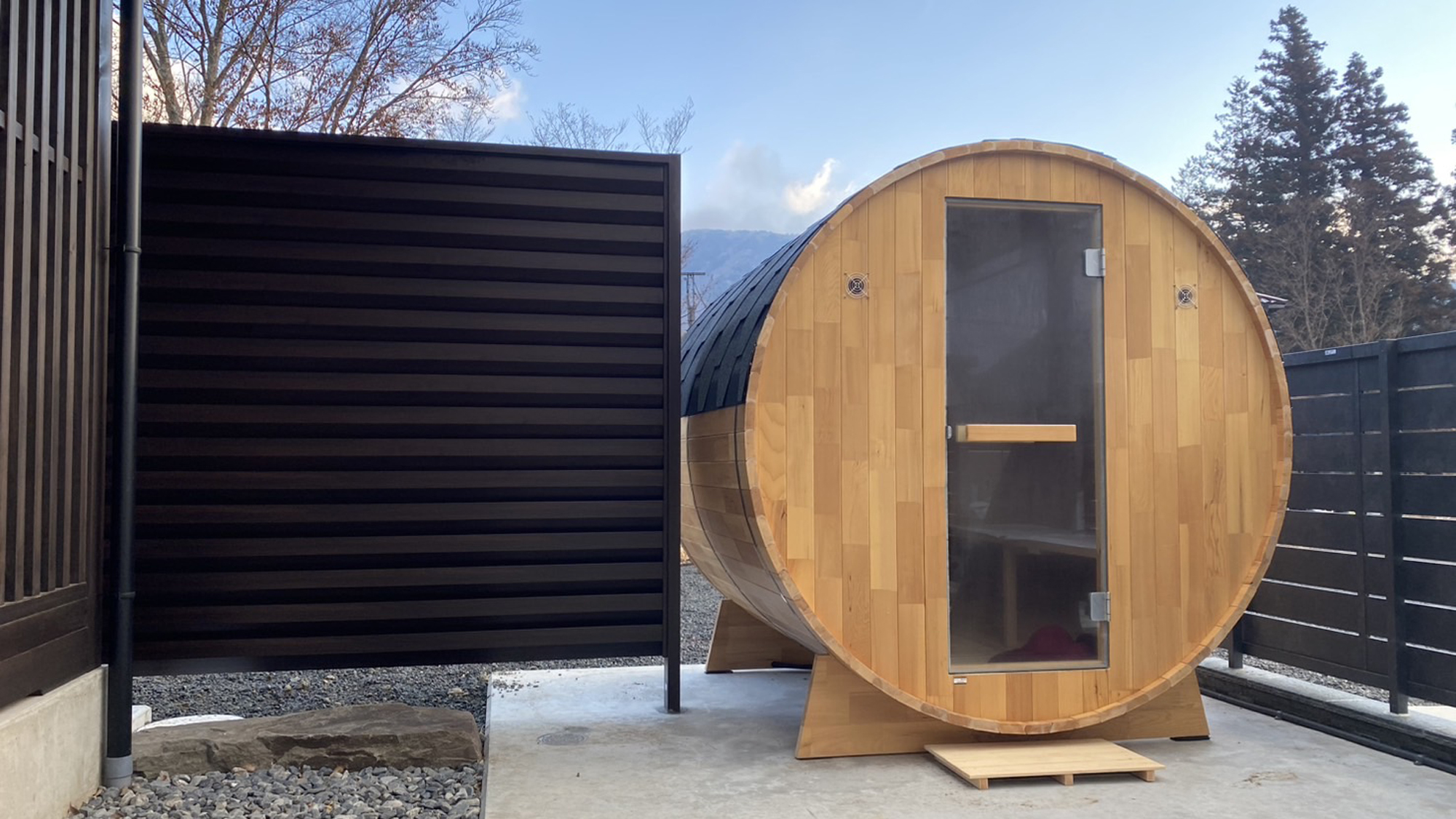 外観◆外にはバレルサウナ完備*