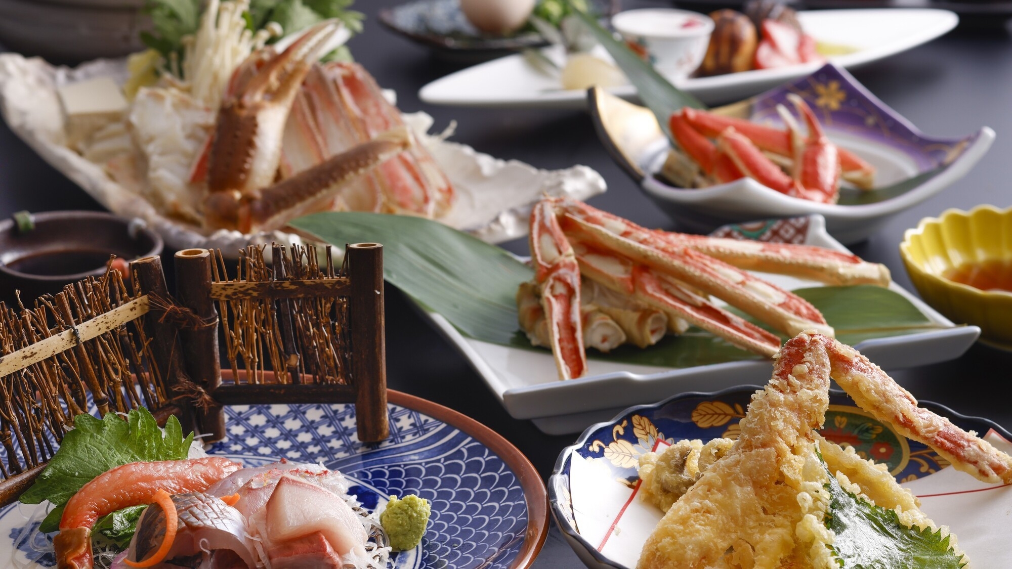 【冬】特大5Lカニ1.5杯！迷ったらこれがおすすめ！旨みたっぷり贅沢満喫の定番カニフルコース