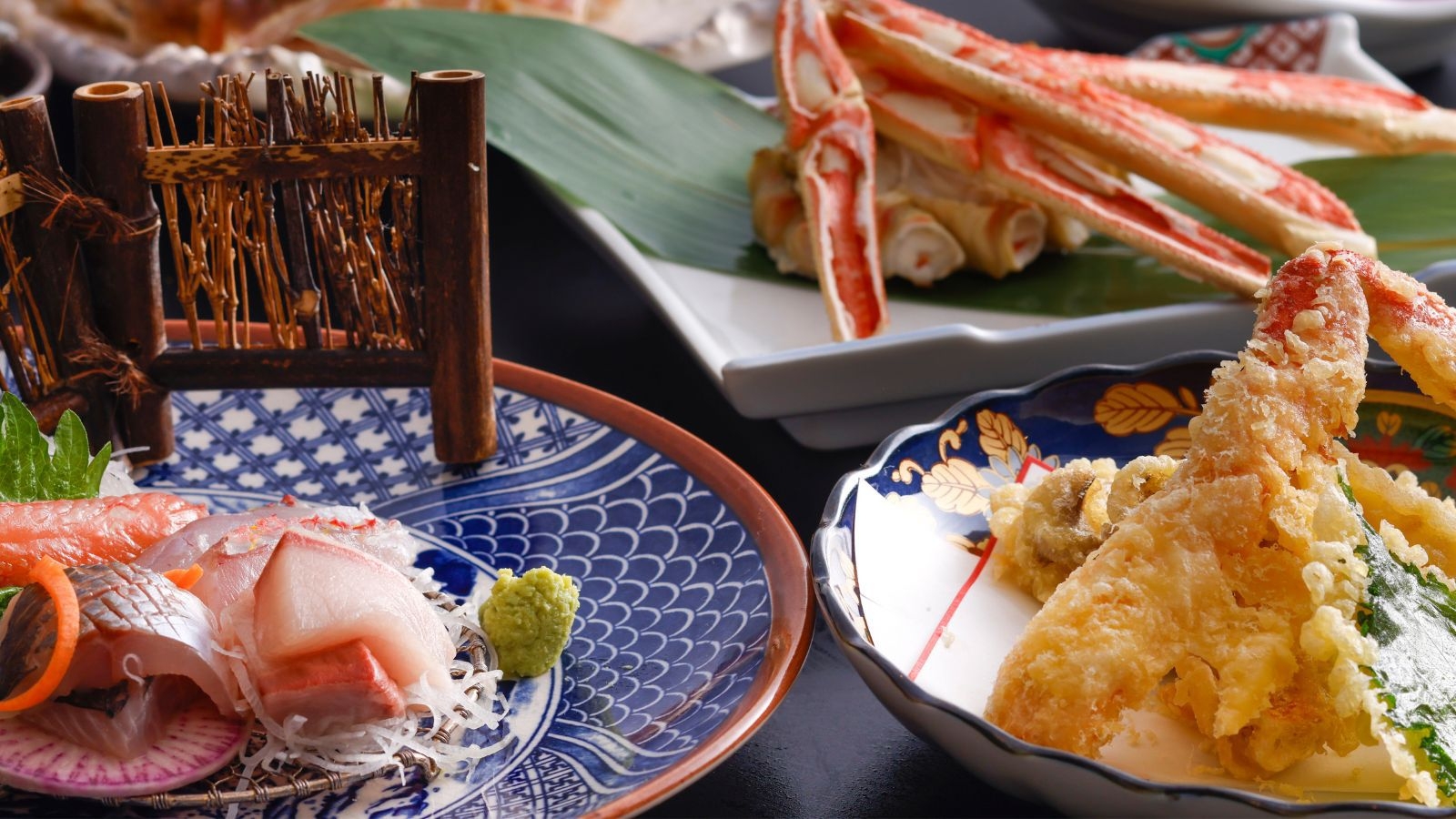 【カニ・魚】カニも地魚も一度に味わえる秋会席！天橋立の中心に佇むオーベルジュで贅沢なひと時を