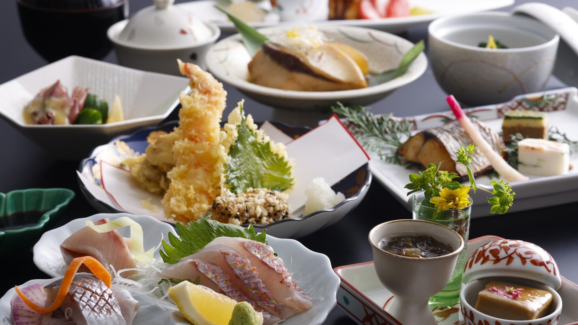 気軽に楽しむ和の味わい！旬の食材を味わう&ldquo;お手軽会席プラン&rdquo;／例