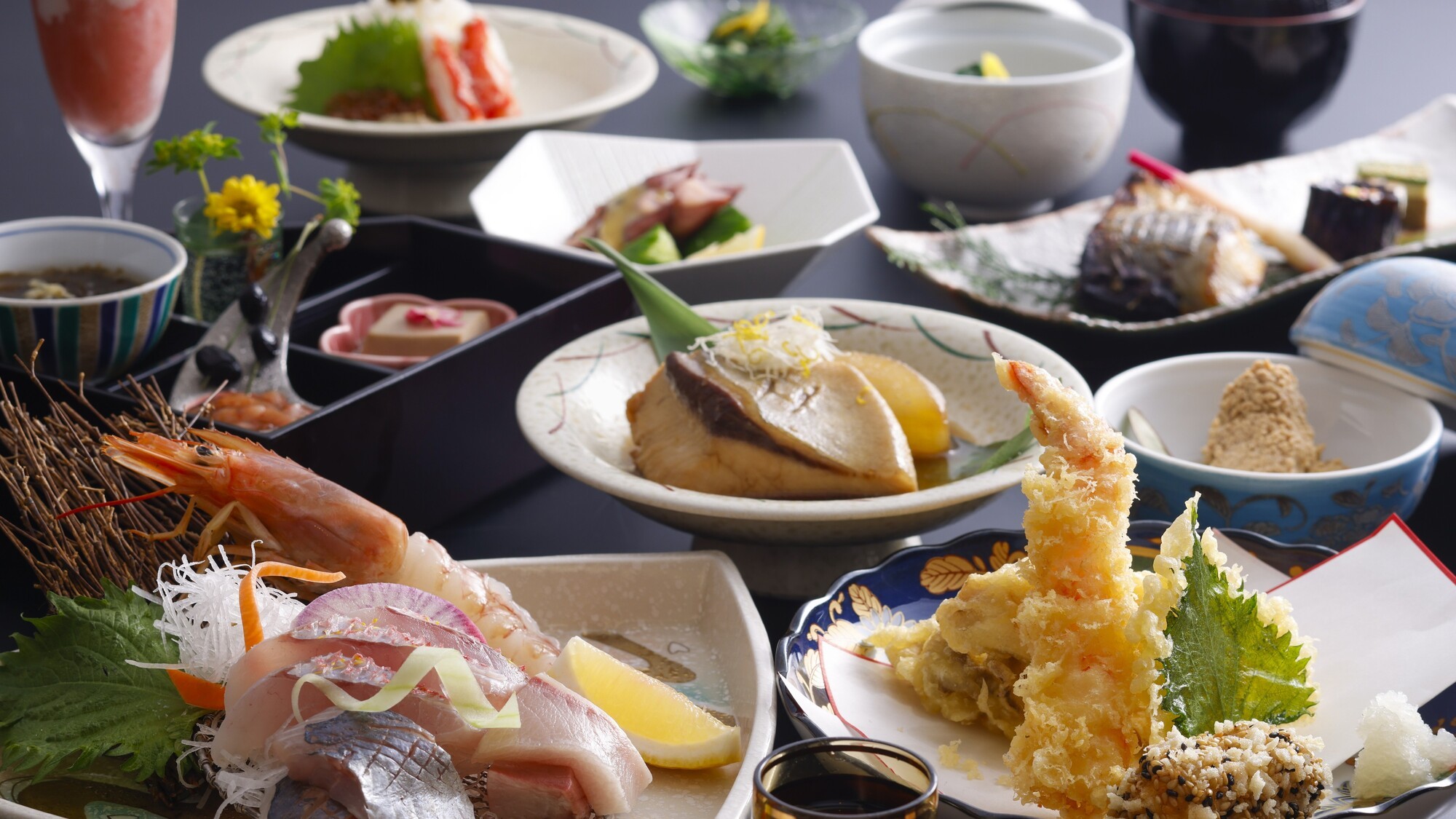 地魚フルコース会席プラン！日本三景天橋立の旬の味覚を楽しむ／例