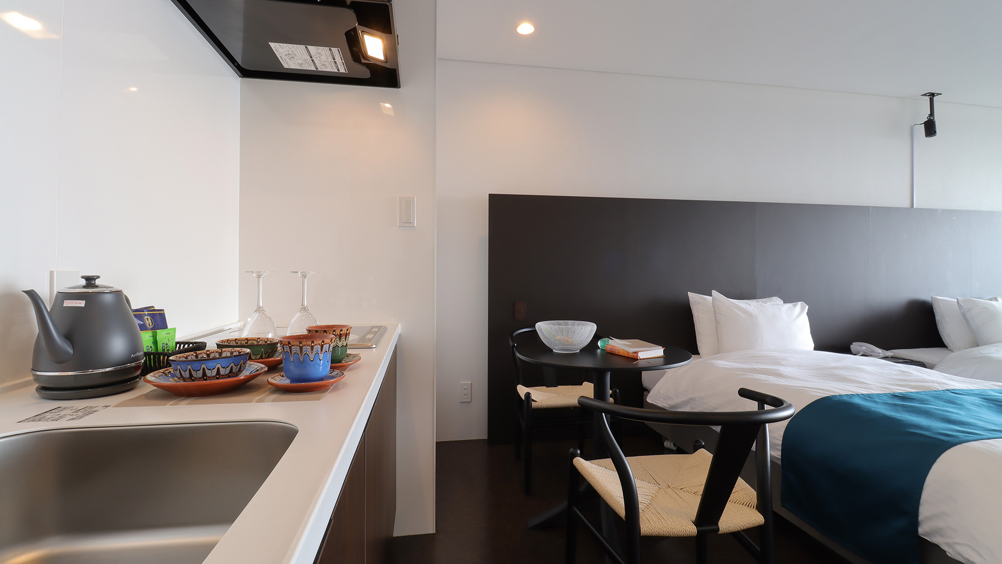 全室キッチン付き！好きな食材を持ち込んで調理OK♪