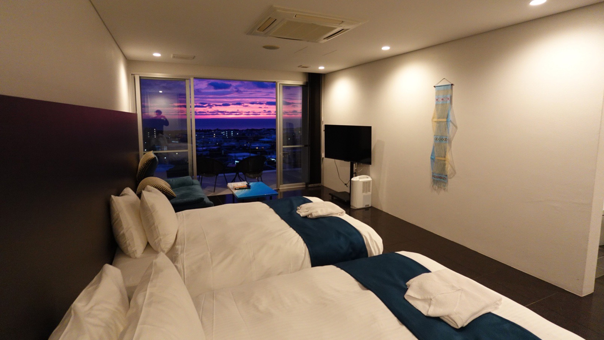 全室オーシャンビュー！天気と時間帯次第で、最高の夕日に出会えるかもしれません♪