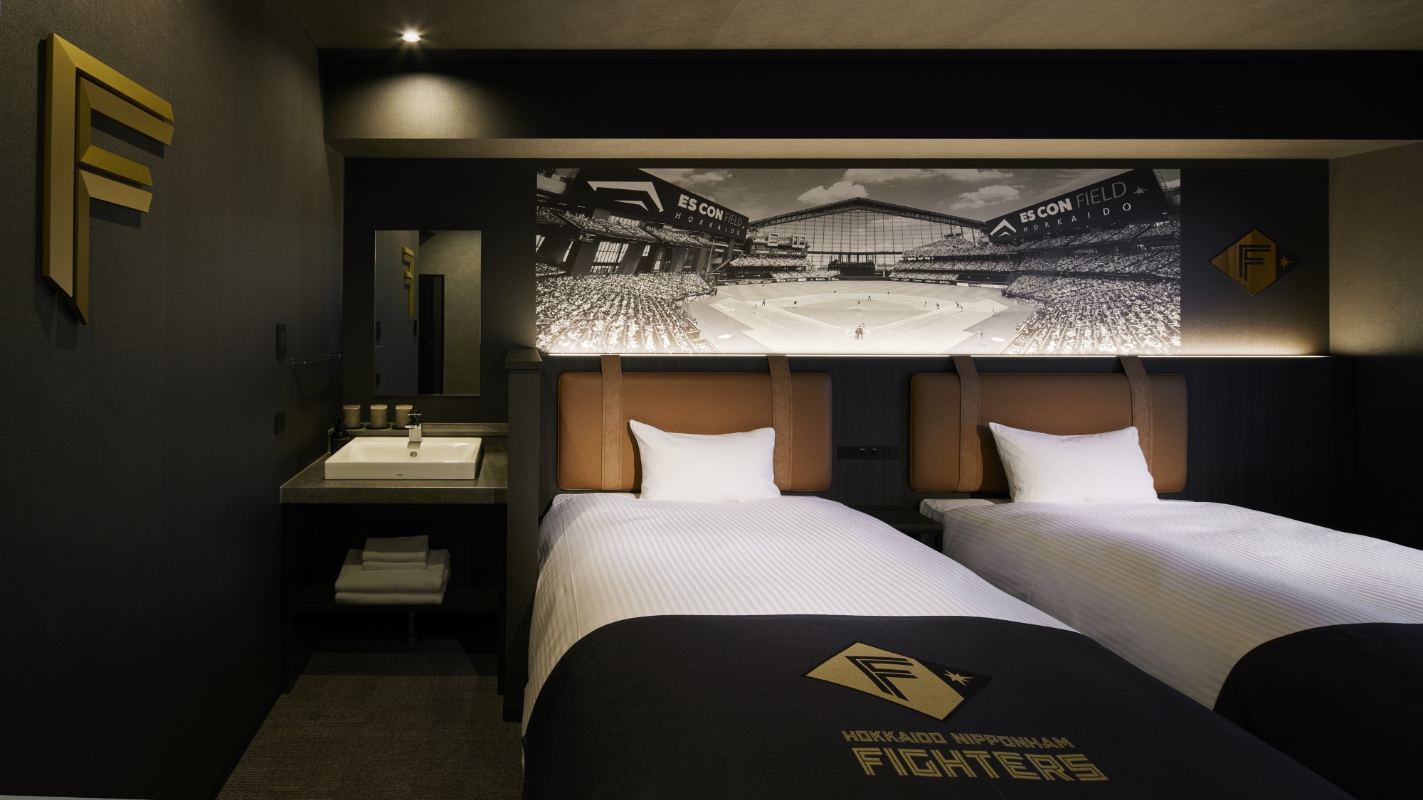 ファイターズフロア ツイン+1 エスコンフィールドビュー